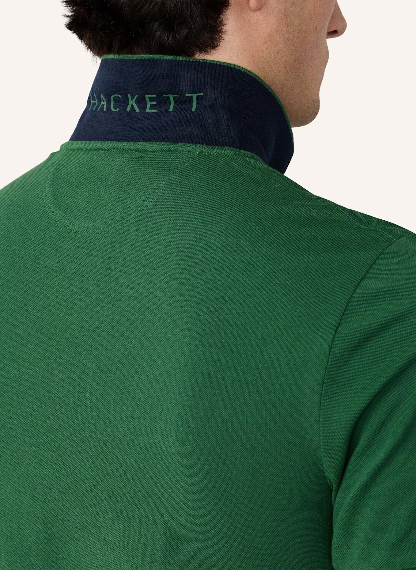 HACKETT LONDON Poloshirt SLIM FIT LOGO: GRÜN