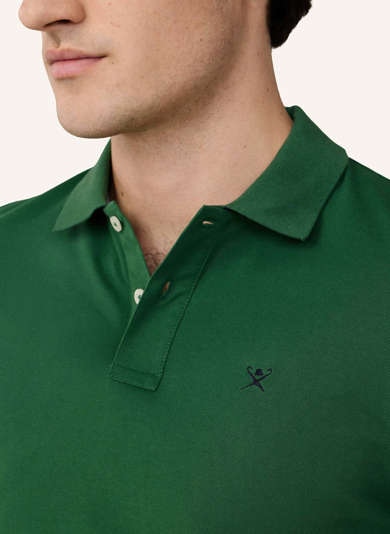 HACKETT LONDON Poloshirt SLIM FIT LOGO: GRÜN