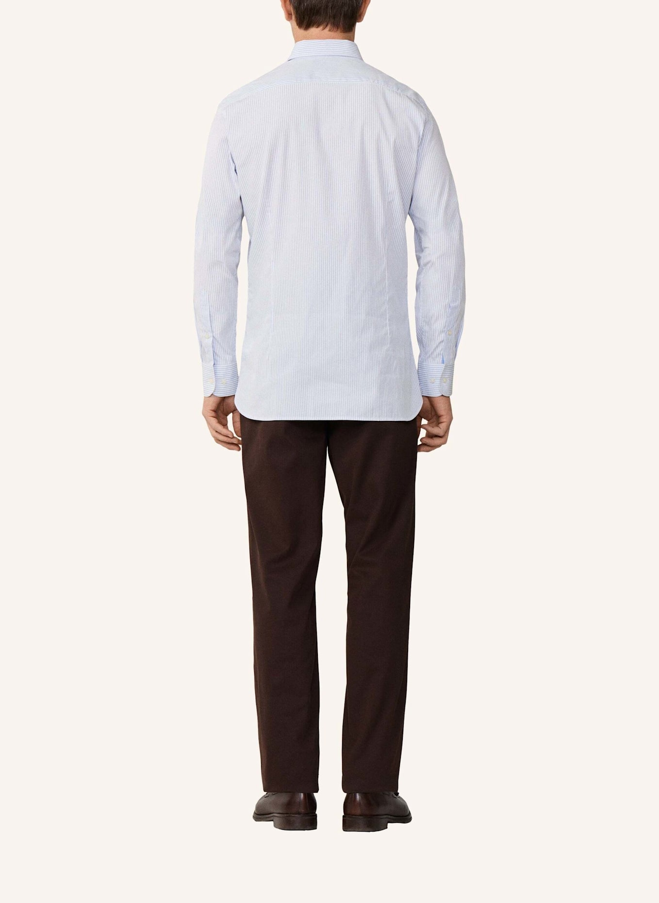 HACKETT LONDON Freizeithemd CITY STRIPE: BLAU