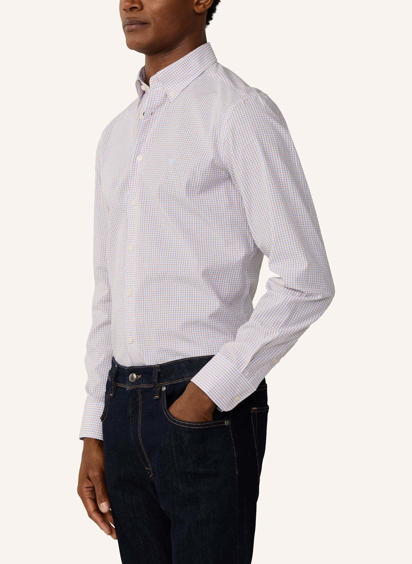 HACKETT LONDON Freizeithemd CITY TATTERSALL: ROT