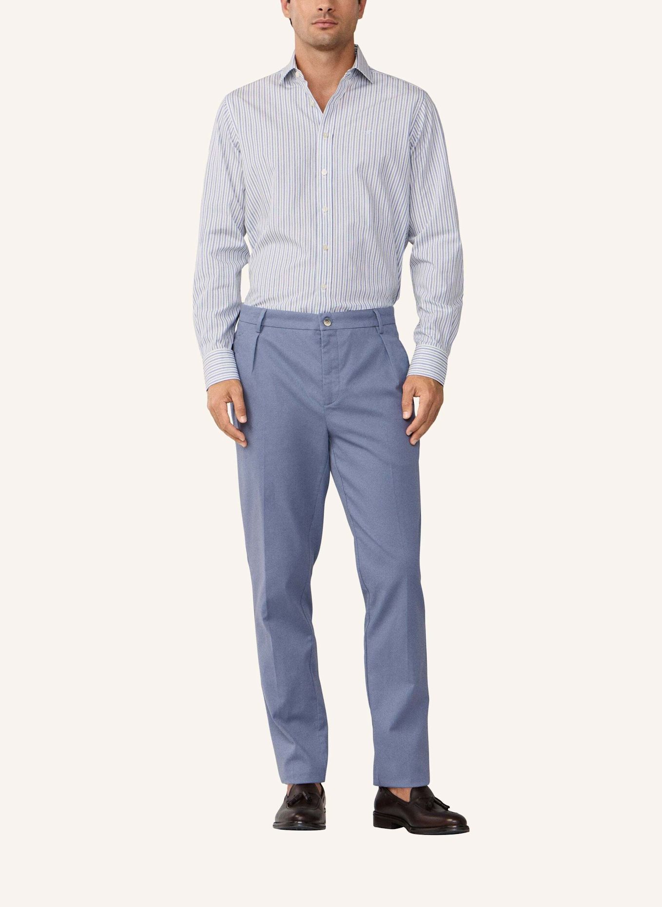 HACKETT LONDON Freizeithemd REGIMENTAL STRIPE: GRÜN