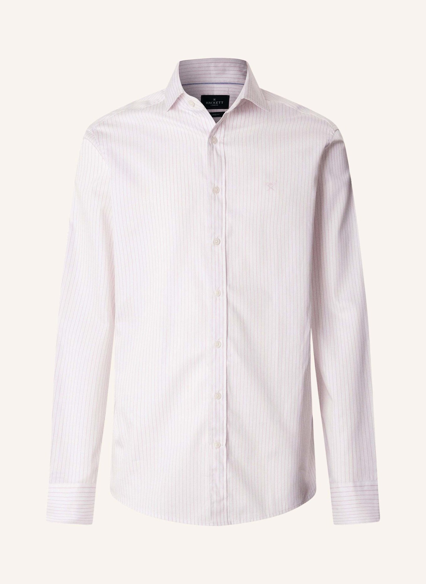 HACKETT LONDON Freizeithemd CITY WIDE STRIPE: HELLROSA