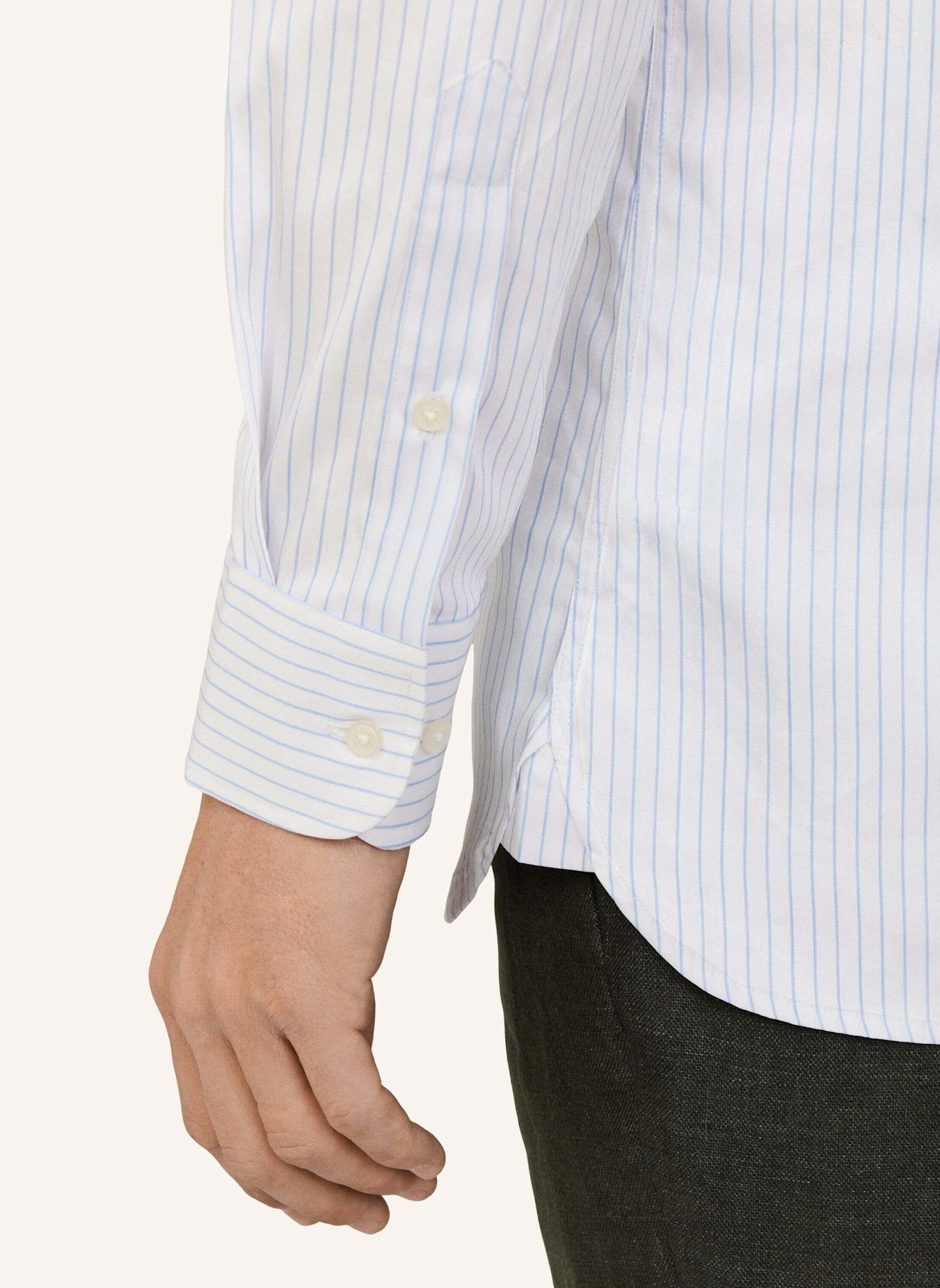HACKETT LONDON Freizeithemd CITY WIDE STRIPE: BLAU