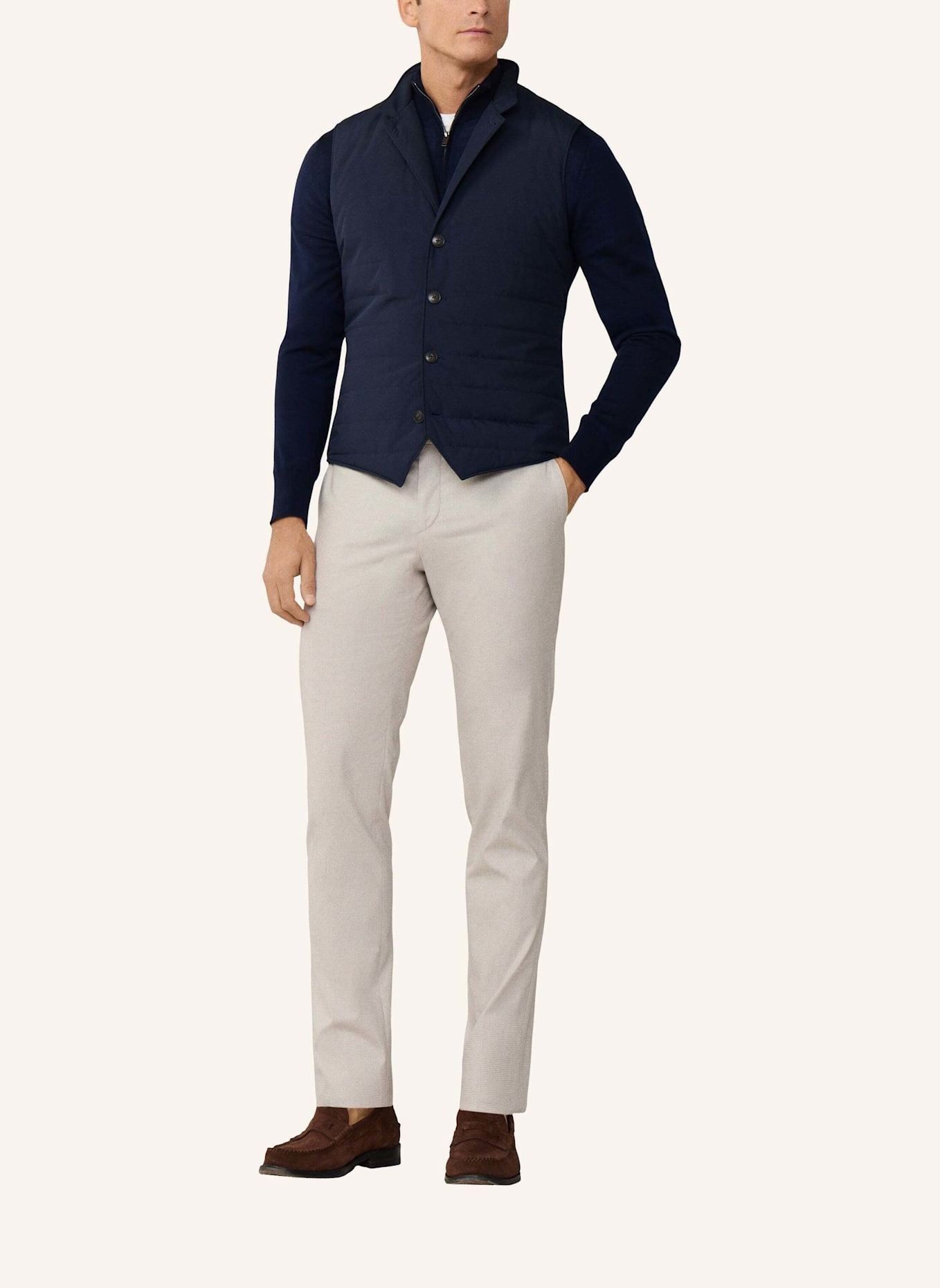 HACKETT LONDON Gilet SARTORIAL KB GILET: BLAU