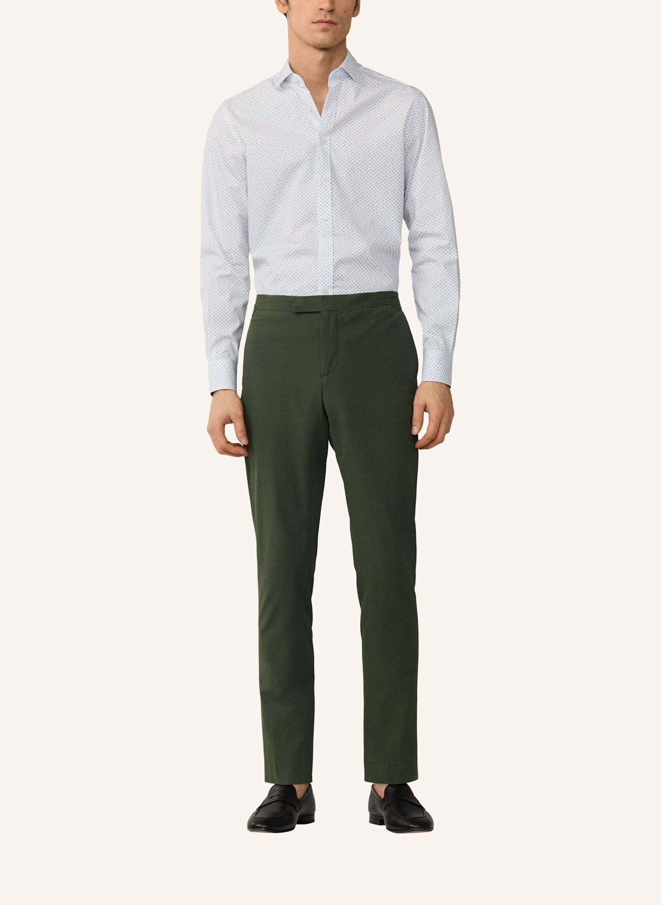 HACKETT LONDON Freizeithemd MINI FLORAL PRINT: BLAU