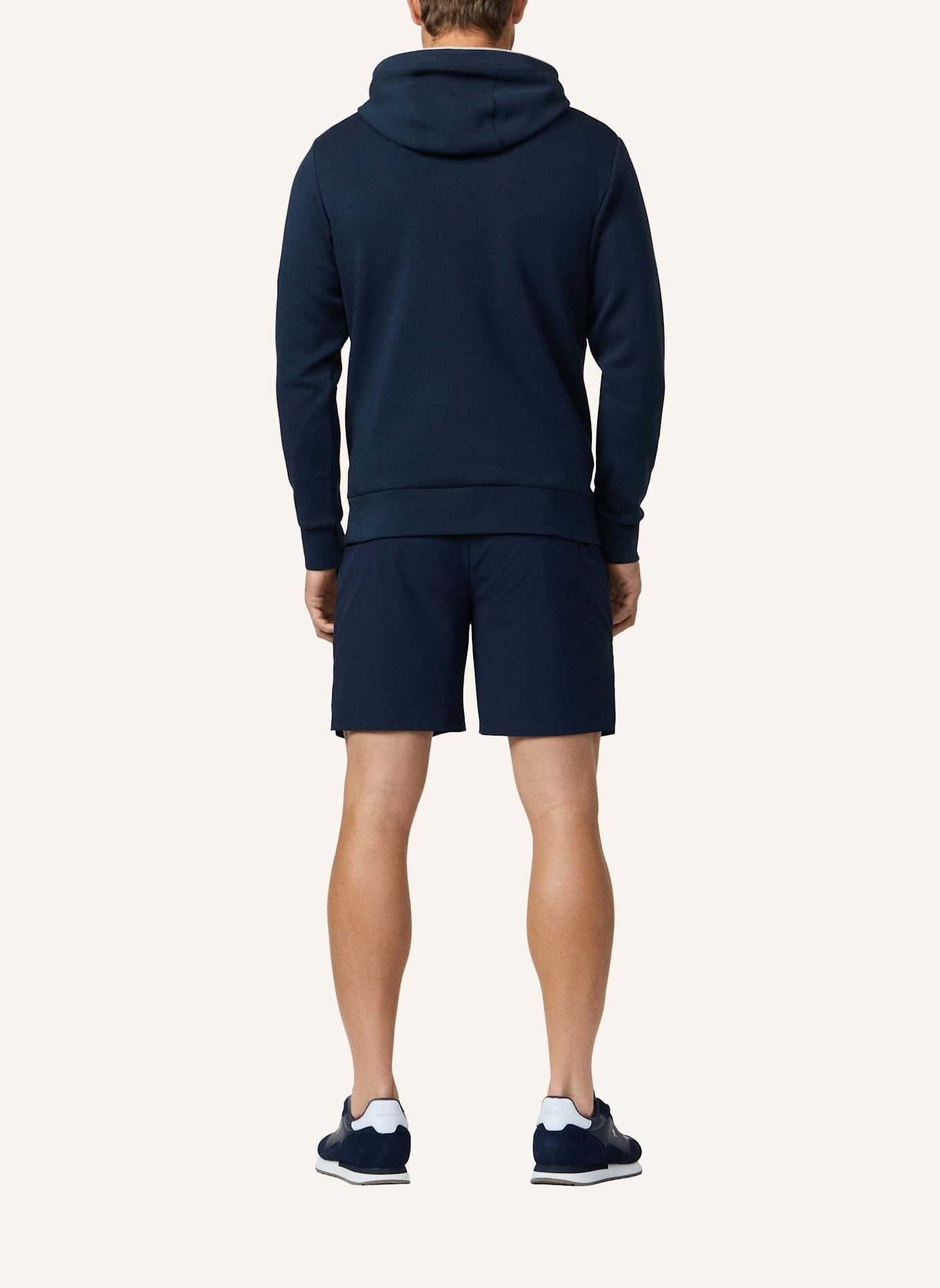 HACKETT LONDON Hoodieshirt HS ESSENTIAL HOODY: DUNKELBLAU