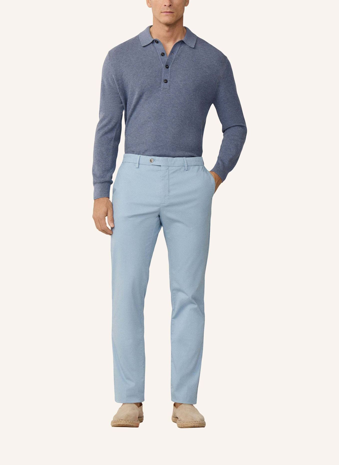 HACKETT LONDON Chino ULTRA LW CHINO: BLAU
