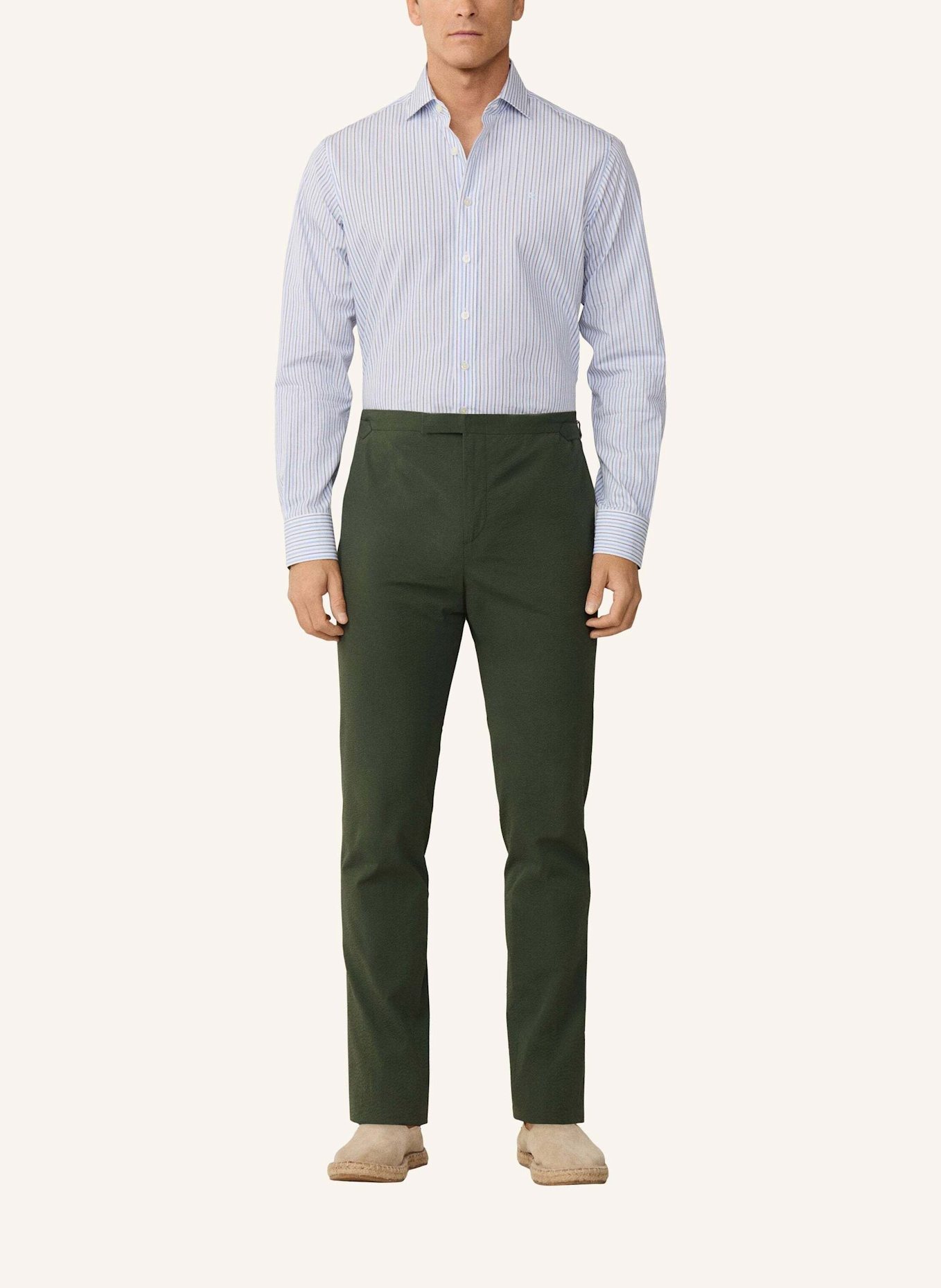 HACKETT LONDON Freizeithemd REGIMENTAL STRIPE: BLAU