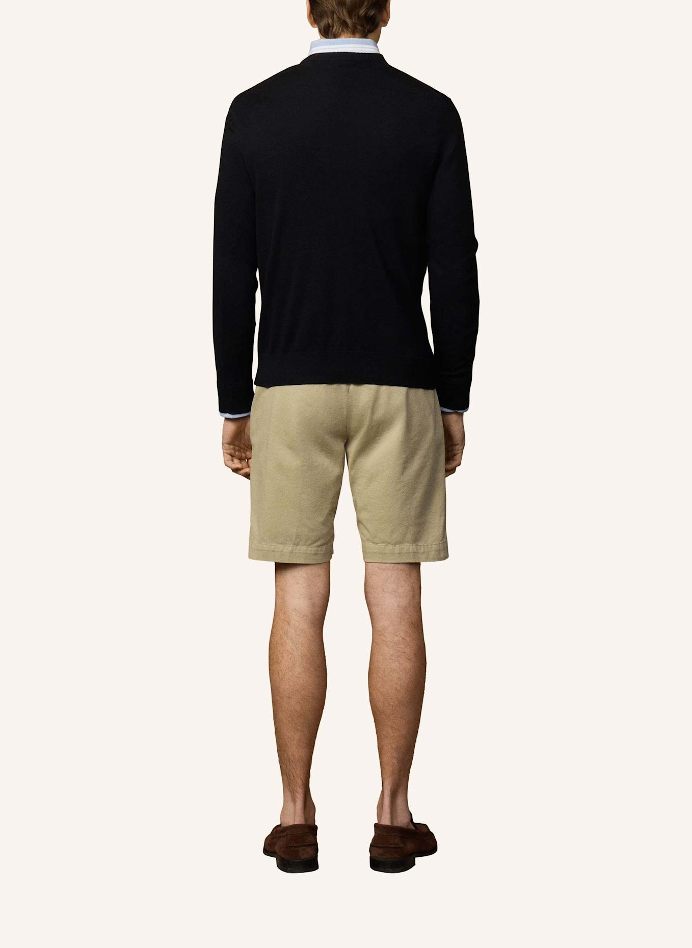 HACKETT LONDON Pullover ESS COTTON V NECK: SCHWARZ