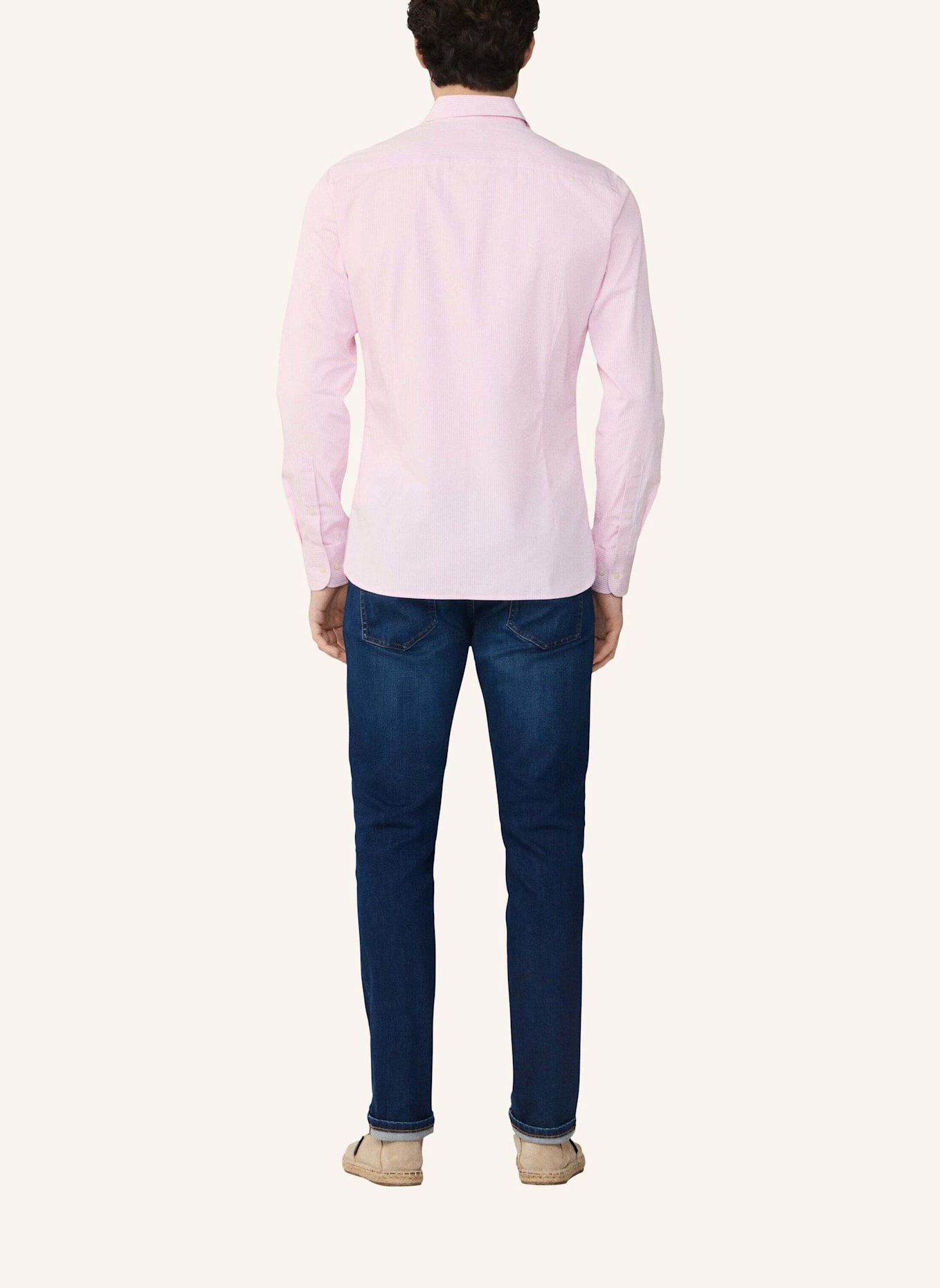 HACKETT LONDON Freizeithemd CITY BENGAL STRIPE: ROSA