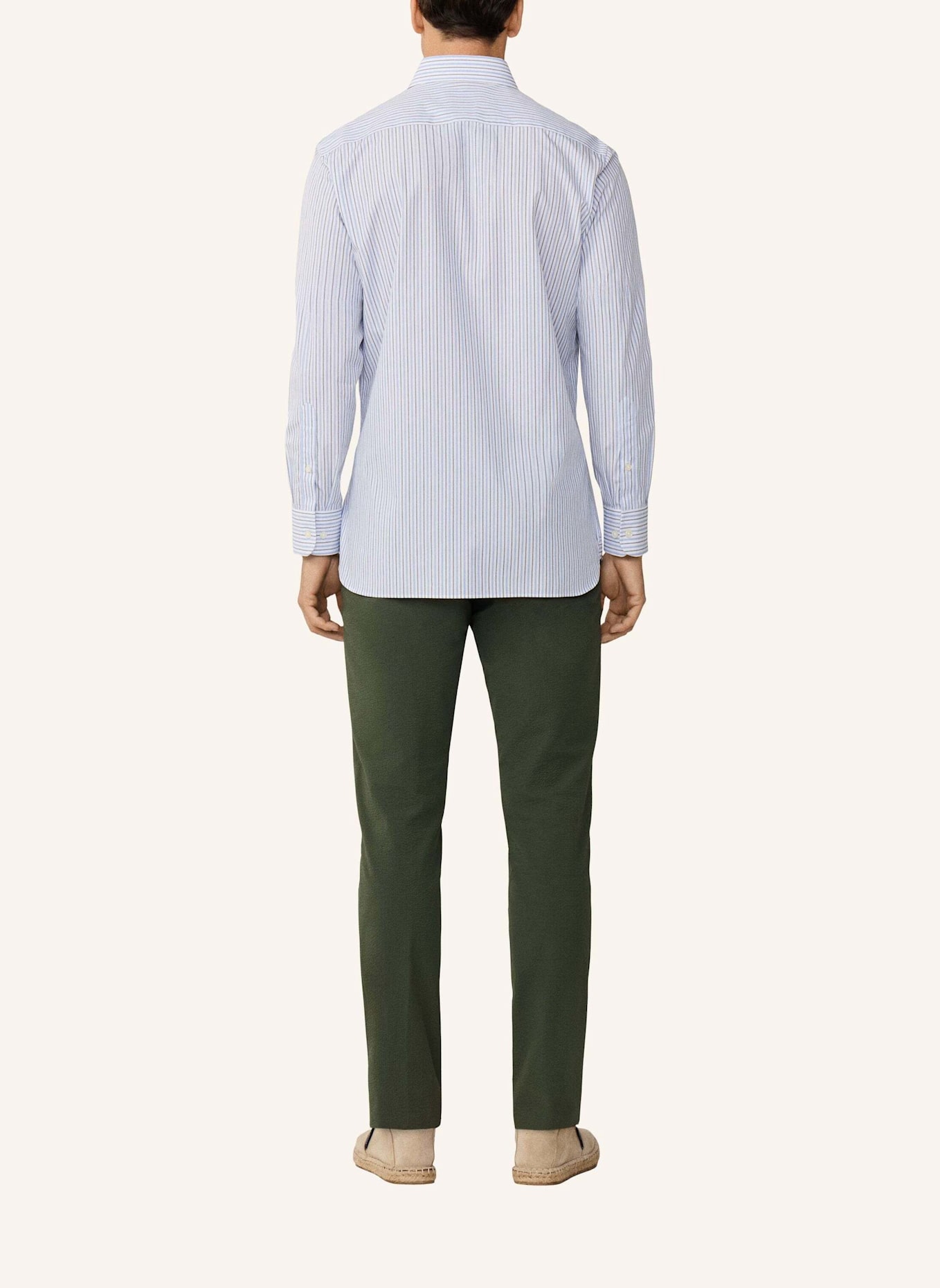 HACKETT LONDON Freizeithemd REGIMENTAL STRIPE: BLAU