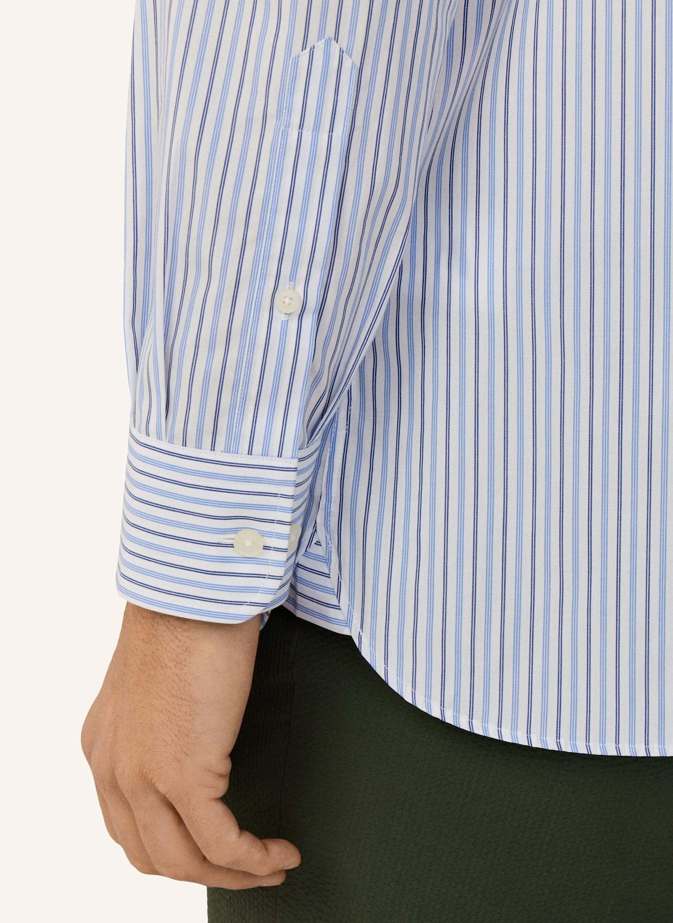 HACKETT LONDON Freizeithemd REGIMENTAL STRIPE: BLAU