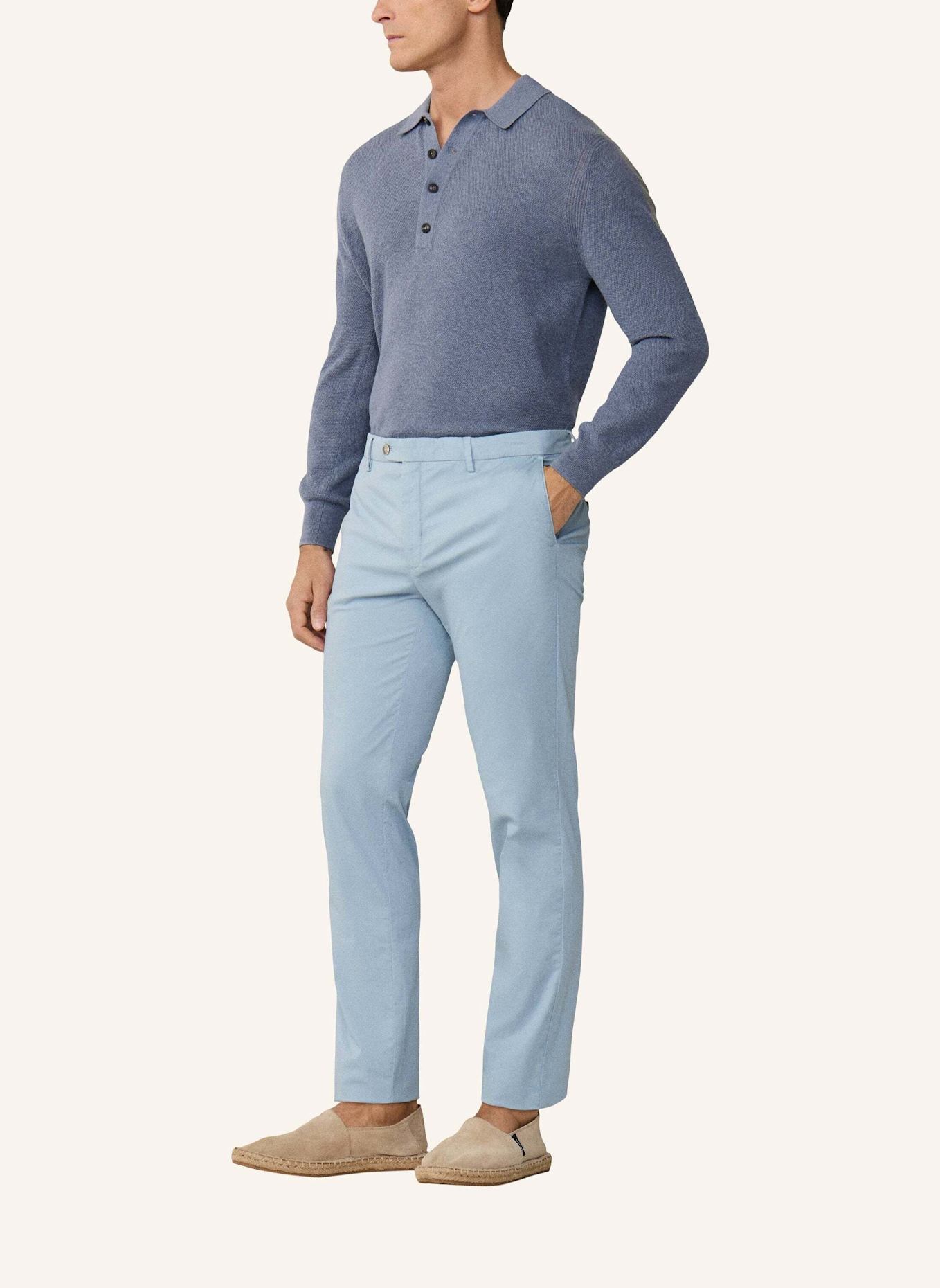 HACKETT LONDON Chino ULTRA LW CHINO: BLAU