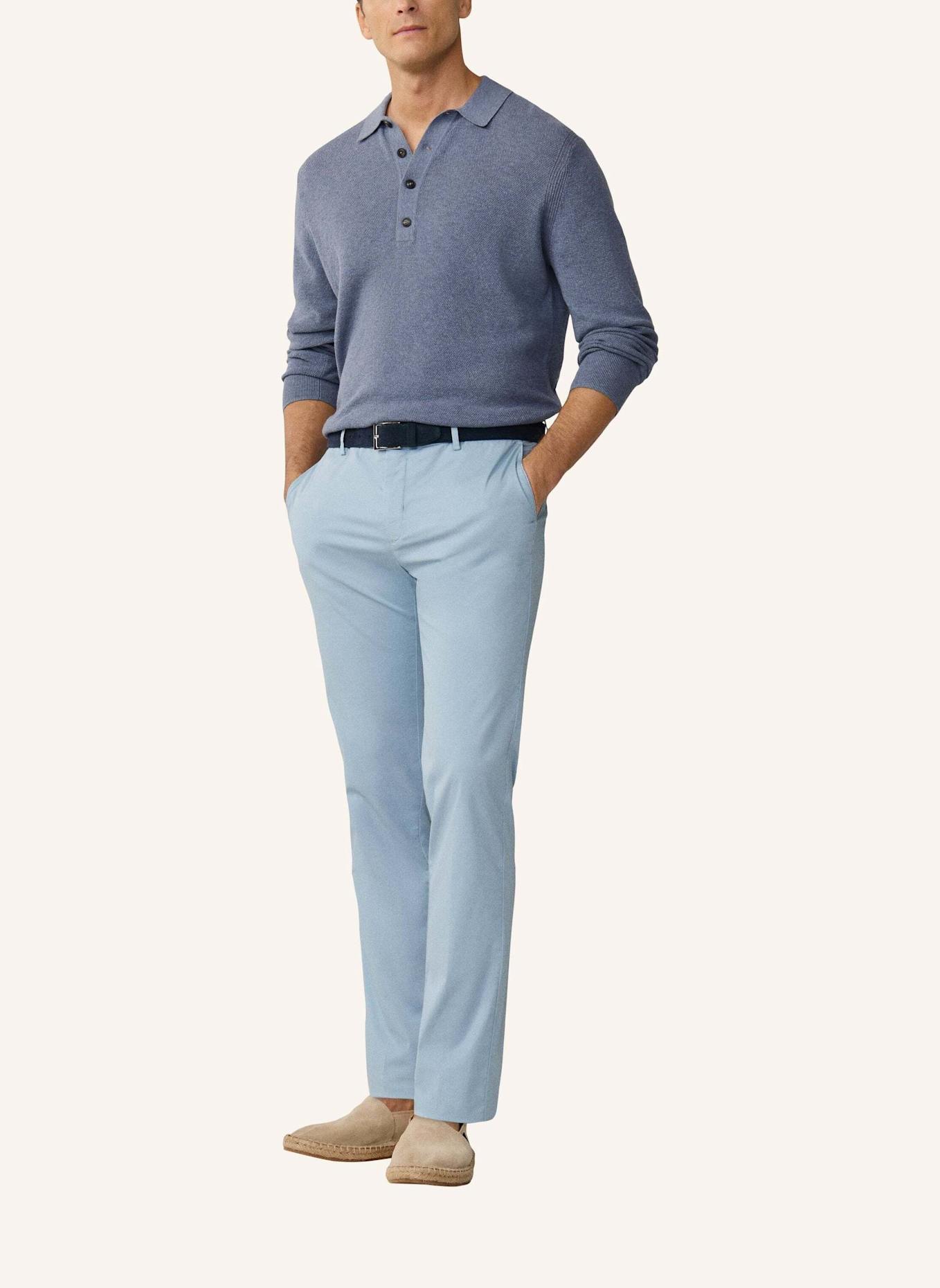 HACKETT LONDON Chino ULTRA LW CHINO: BLAU