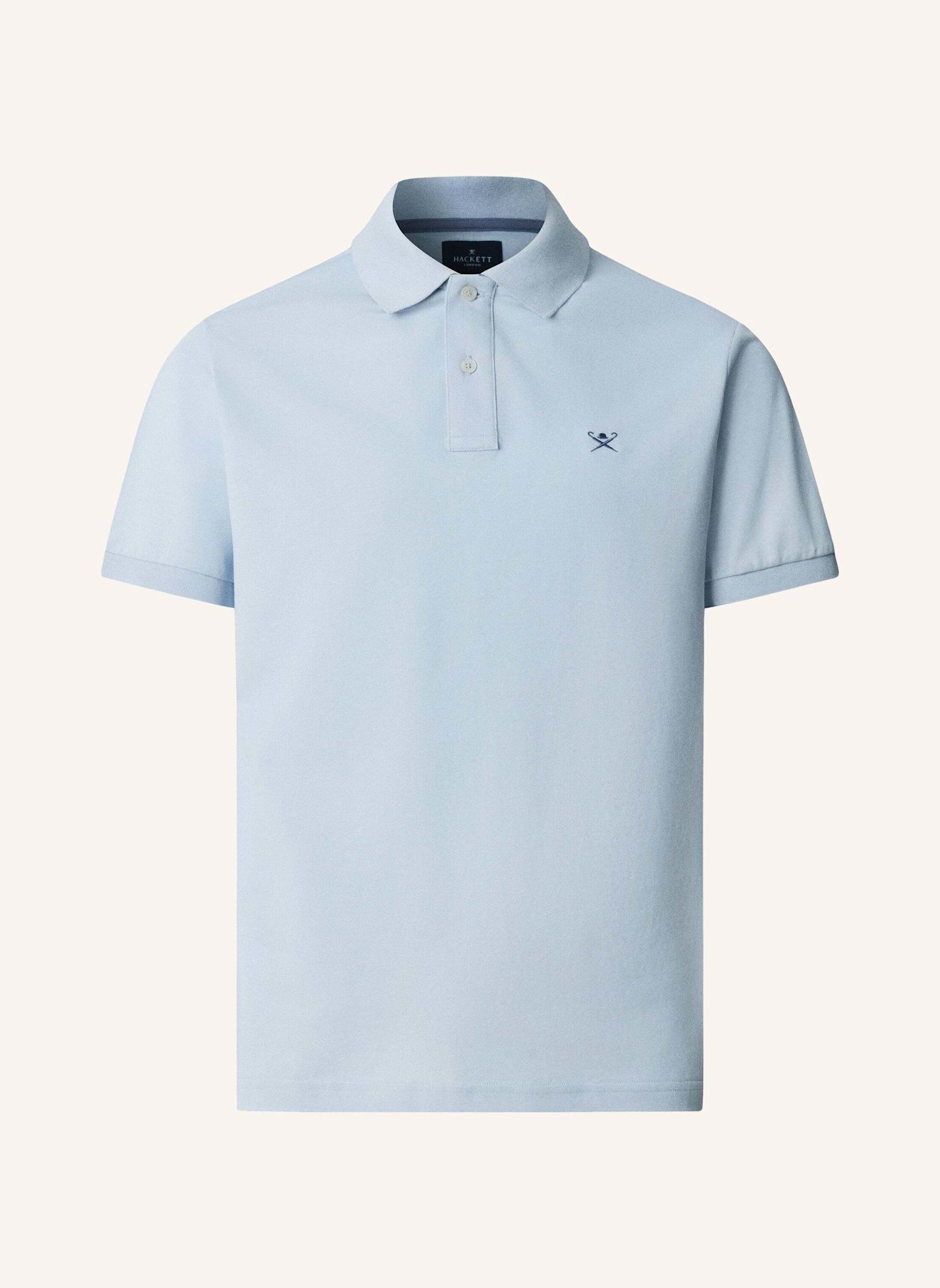 HACKETT LONDON Poloshirt SLIM FIT LOGO: BLAU