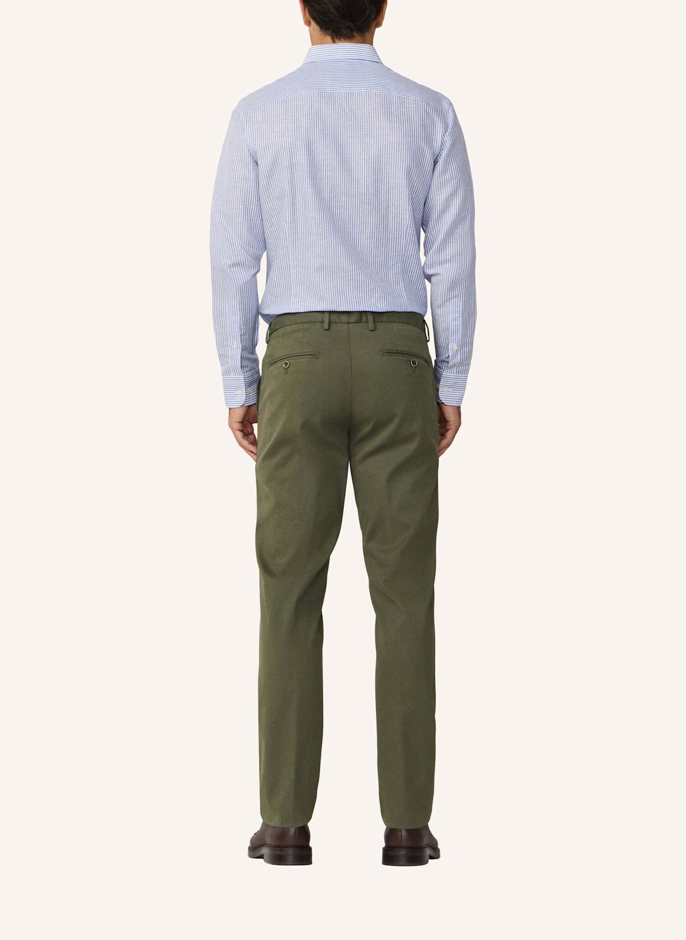 HACKETT LONDON Chino TEXTURE CHINO: GRÜN