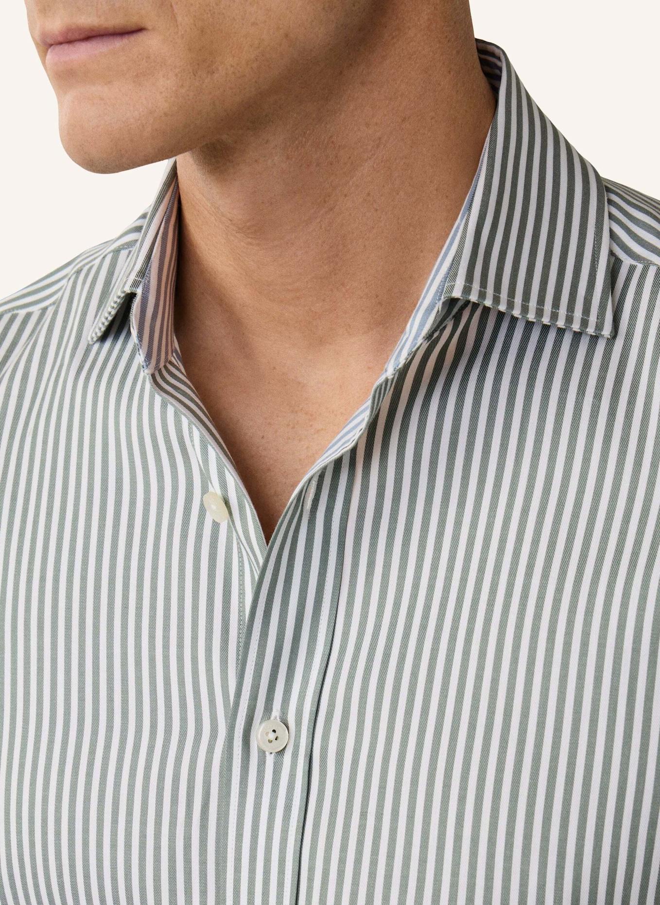 HACKETT LONDON Freizeithemd DOUBLE FACE BENGAL STR: GRÜN