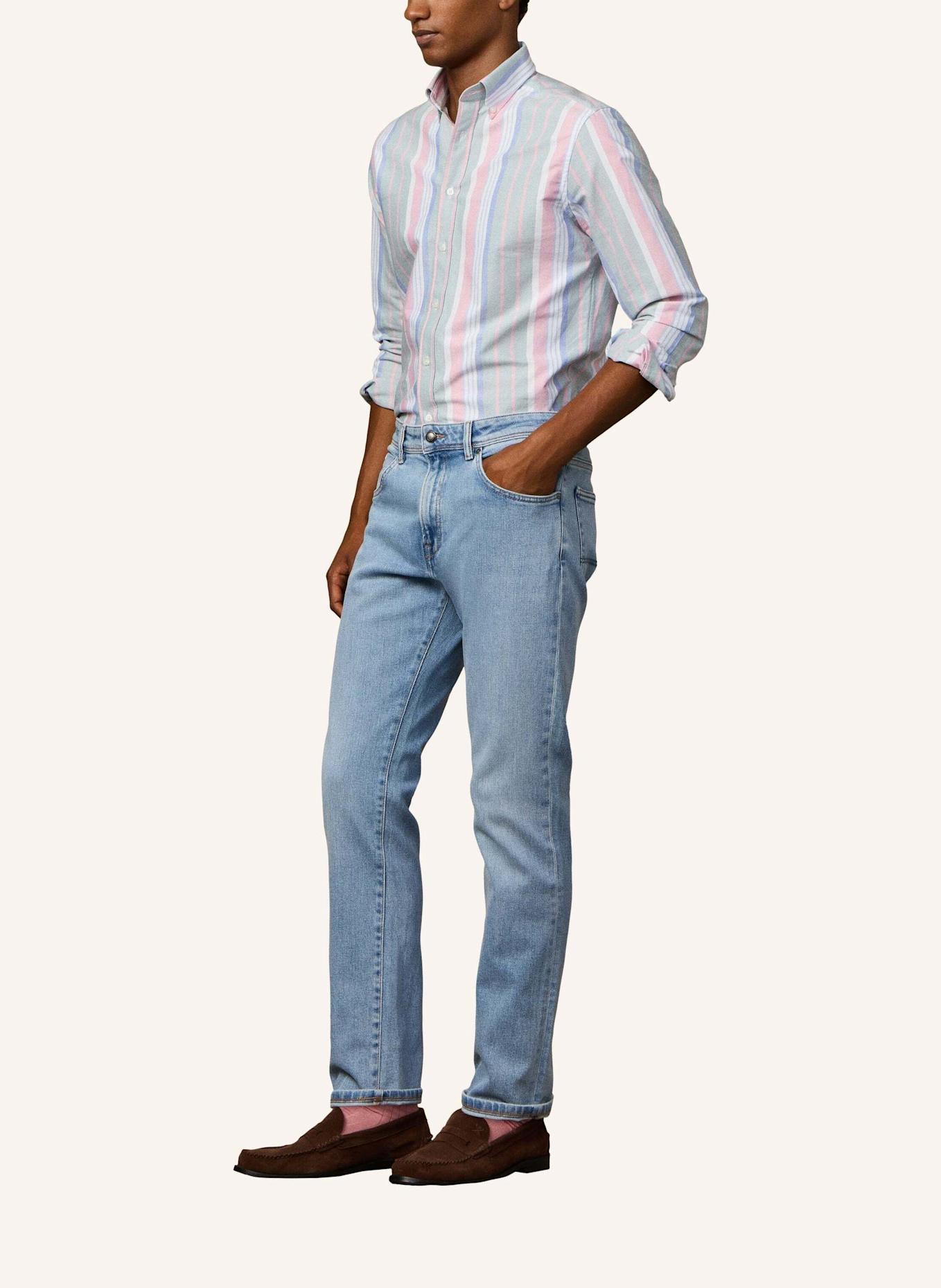 HACKETT LONDON Jeans Overall HRTG LT WASH DENIM CL: DUNKELBLAU