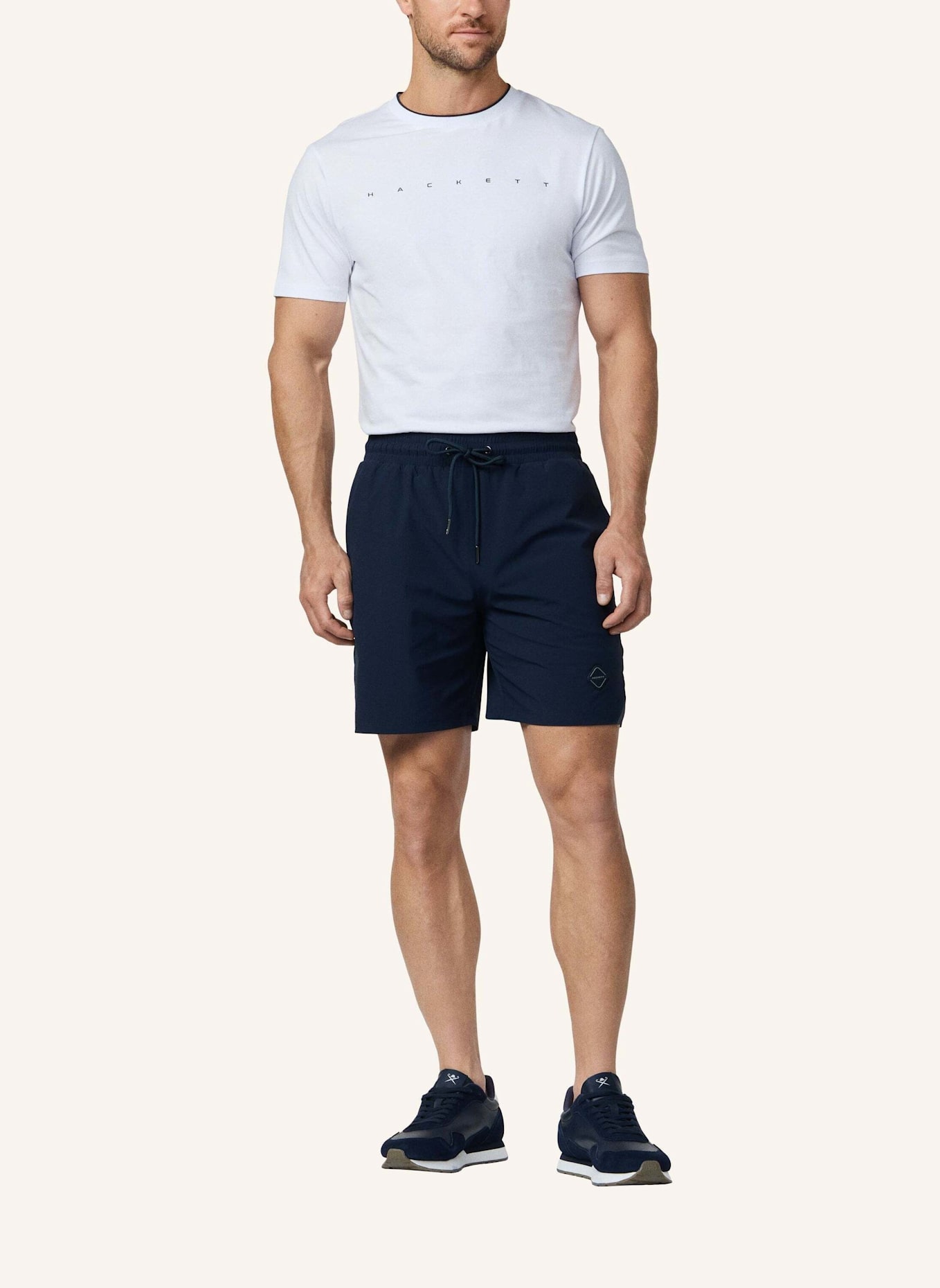 HACKETT LONDON Shorts HS TRAIN SHORT: DUNKELBLAU