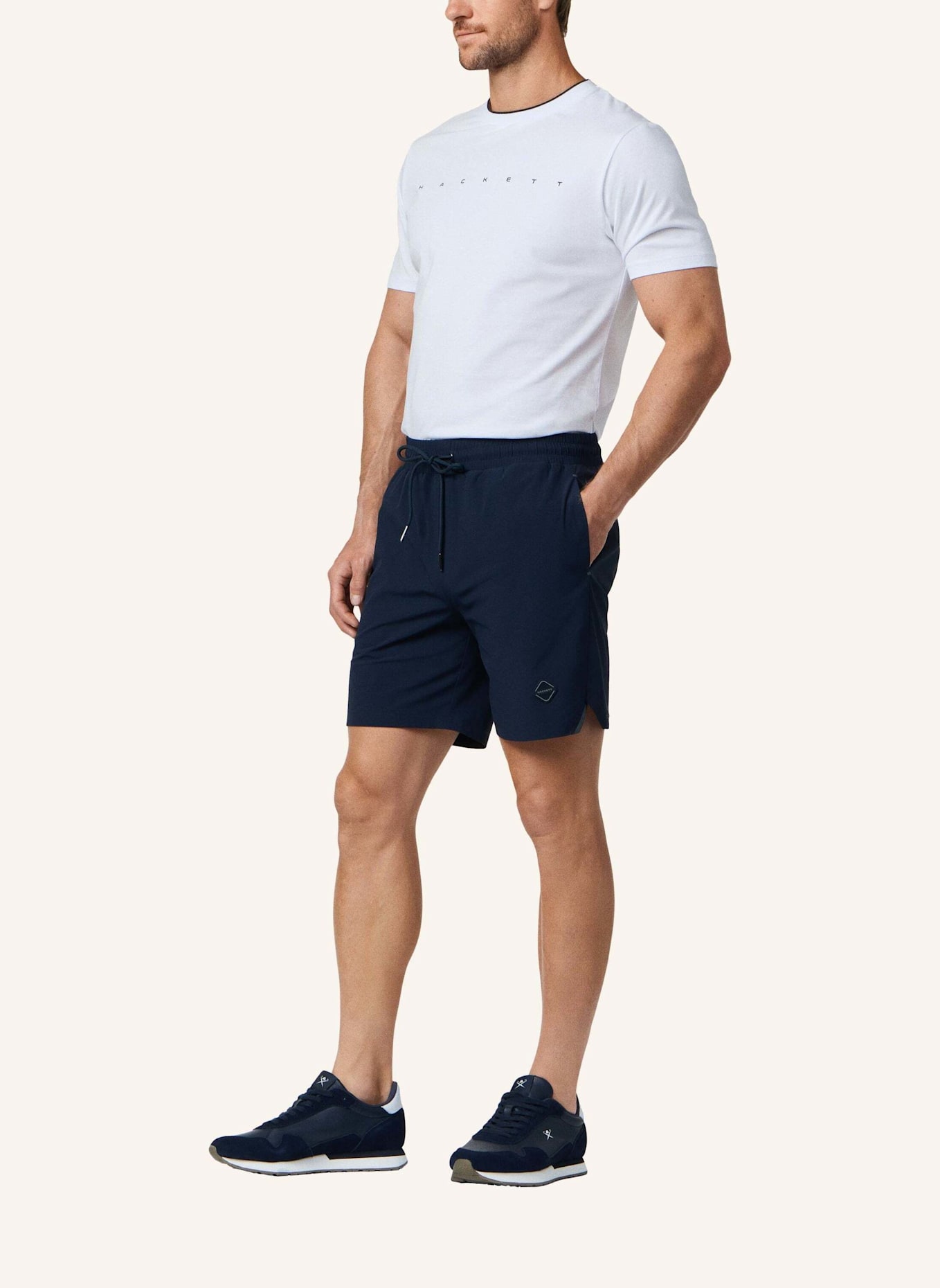 HACKETT LONDON Shorts HS TRAIN SHORT: DUNKELBLAU