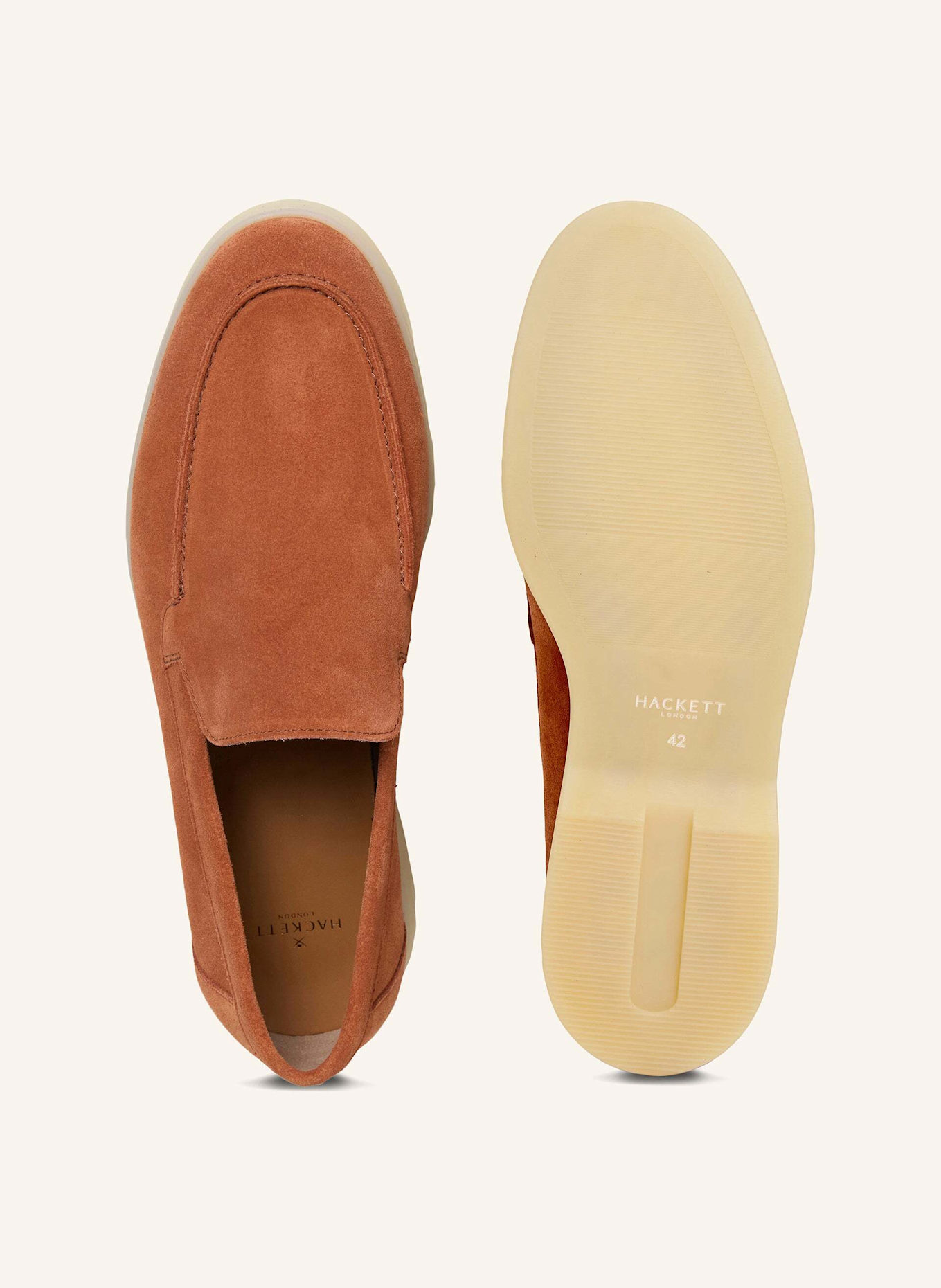HACKETT LONDON Loafer MARTIN PLAIN: ORANGE