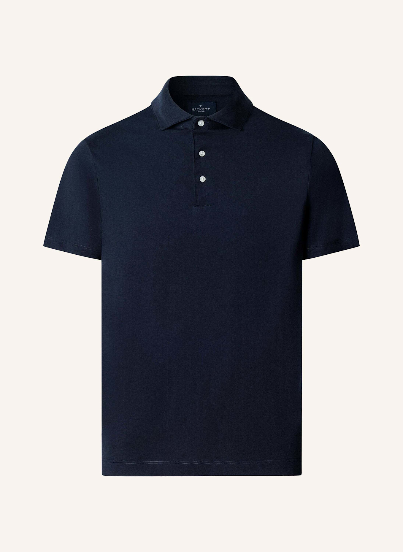 HACKETT LONDON Poloshirt PIMA COTTON POLO: DUNKELBLAU