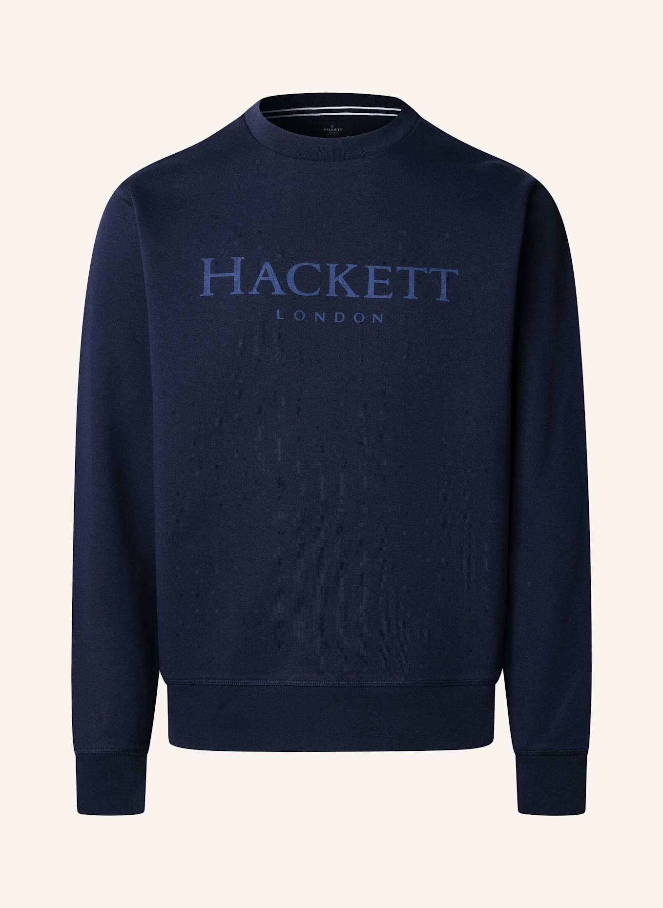 HACKETT LONDON Sweatshirt HERITAGE ESS CREW: BLAU