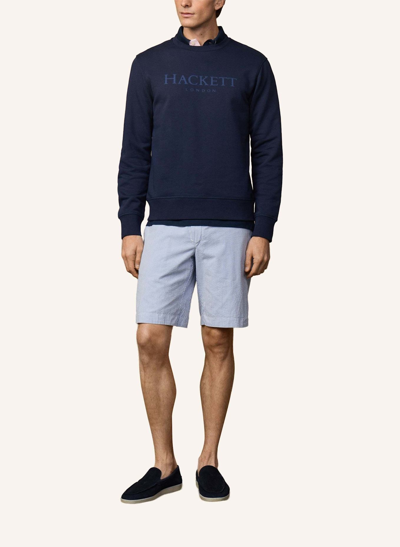 HACKETT LONDON Sweatshirt HERITAGE ESS CREW: BLAU