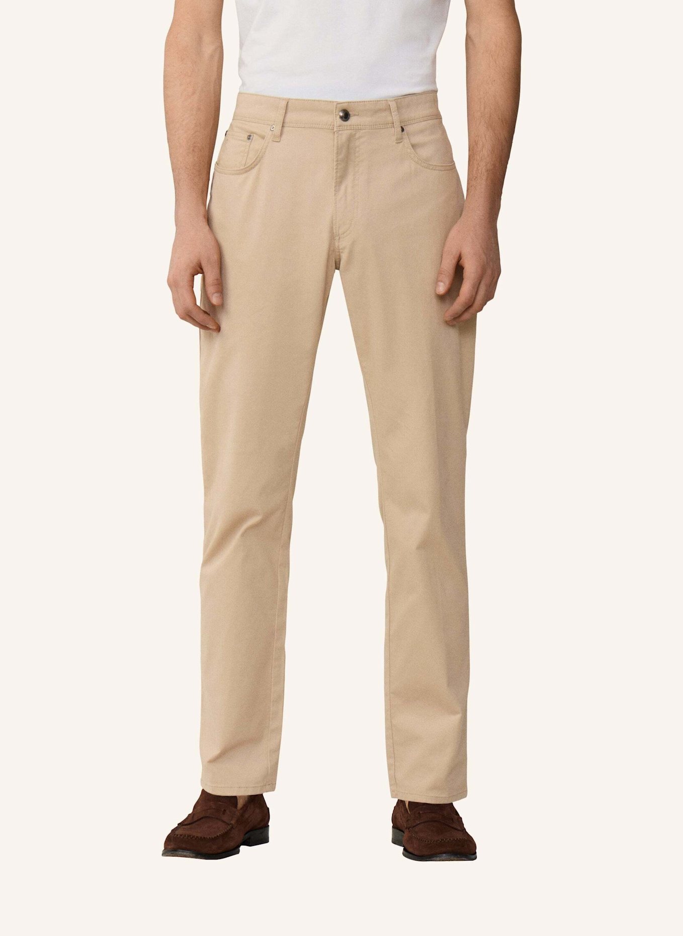 HACKETT LONDON 5-Pocket CORE 5PKT TRINITY: KHAKI