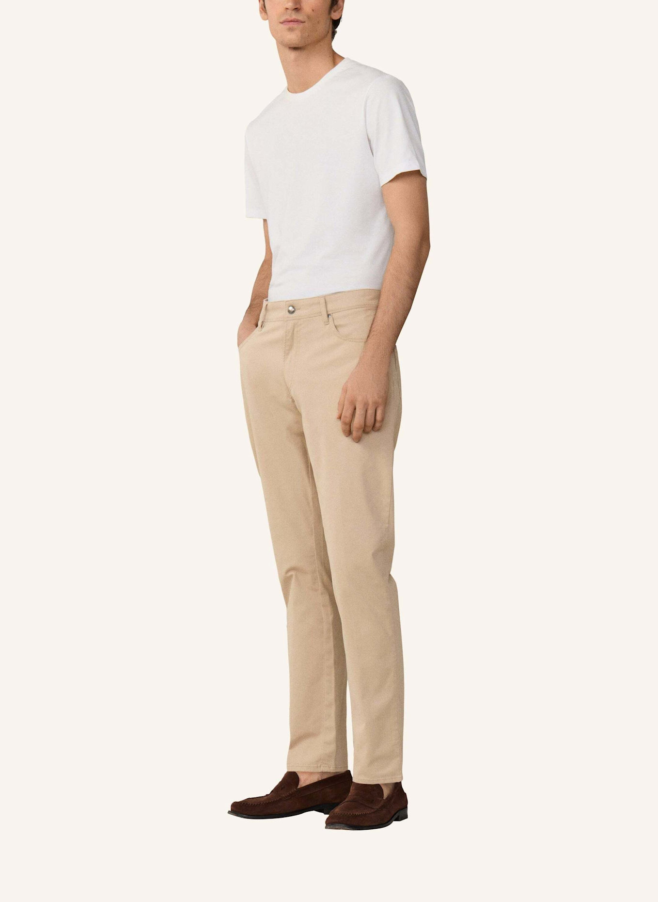 HACKETT LONDON 5-Pocket CORE 5PKT TRINITY: KHAKI