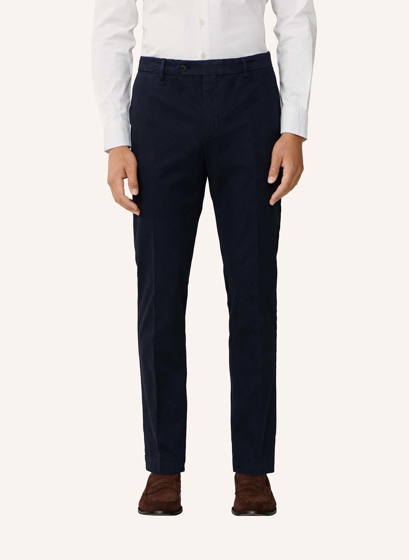 HACKETT LONDON Chino C CHINO KENSINGTON: DUNKELBLAU