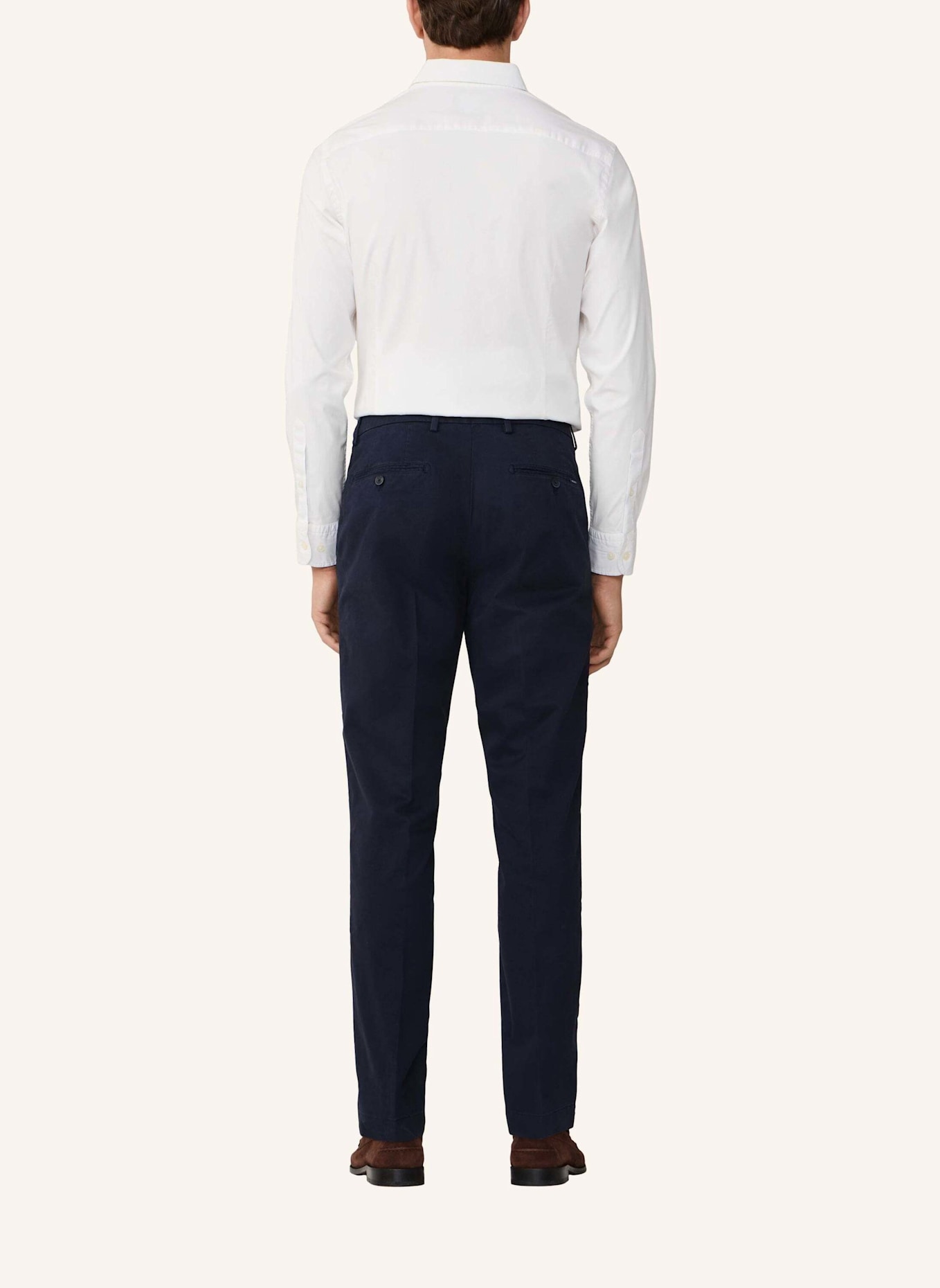 HACKETT LONDON Chino C CHINO KENSINGTON: DUNKELBLAU