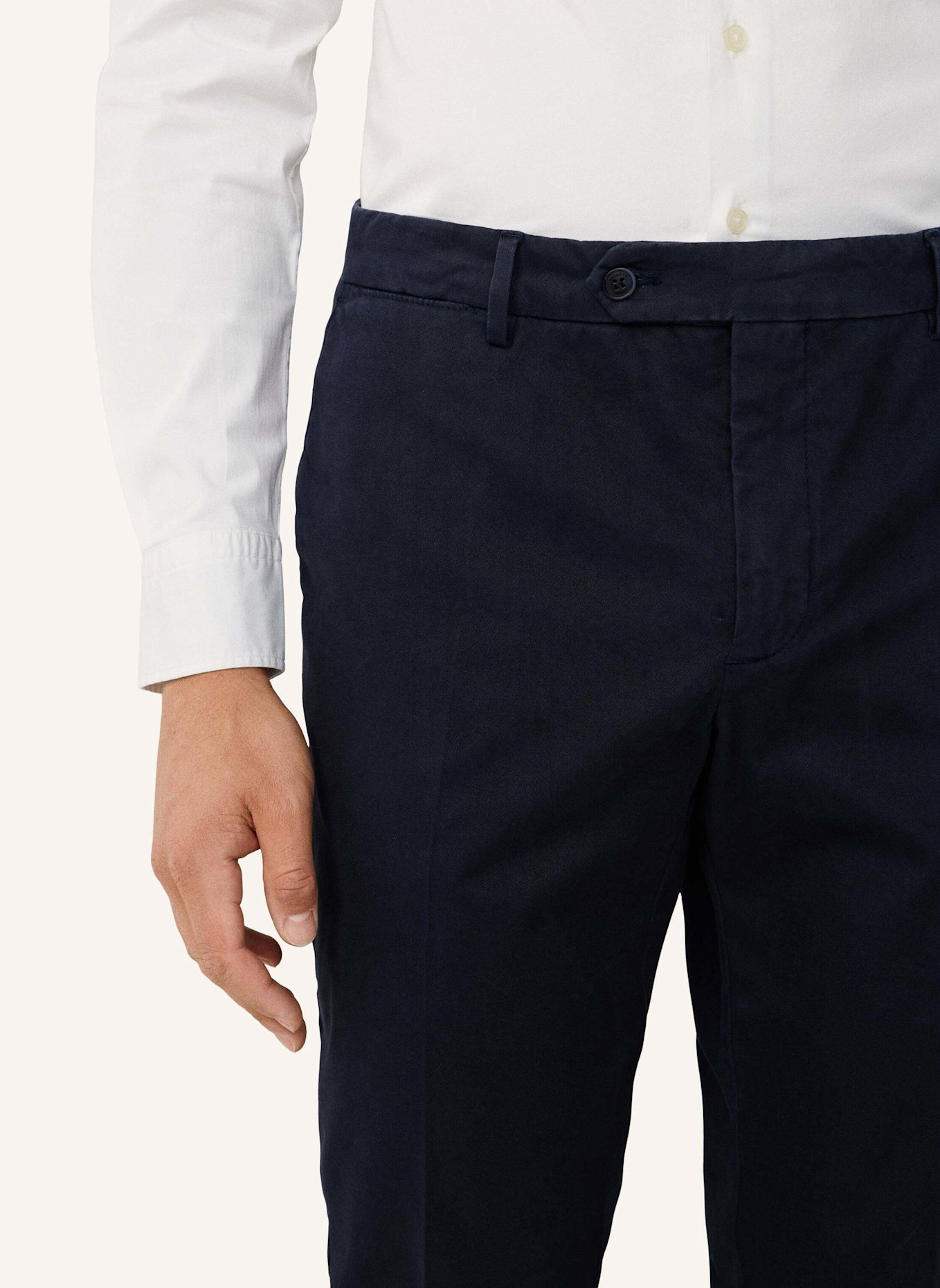 HACKETT LONDON Chino C CHINO KENSINGTON: DUNKELBLAU