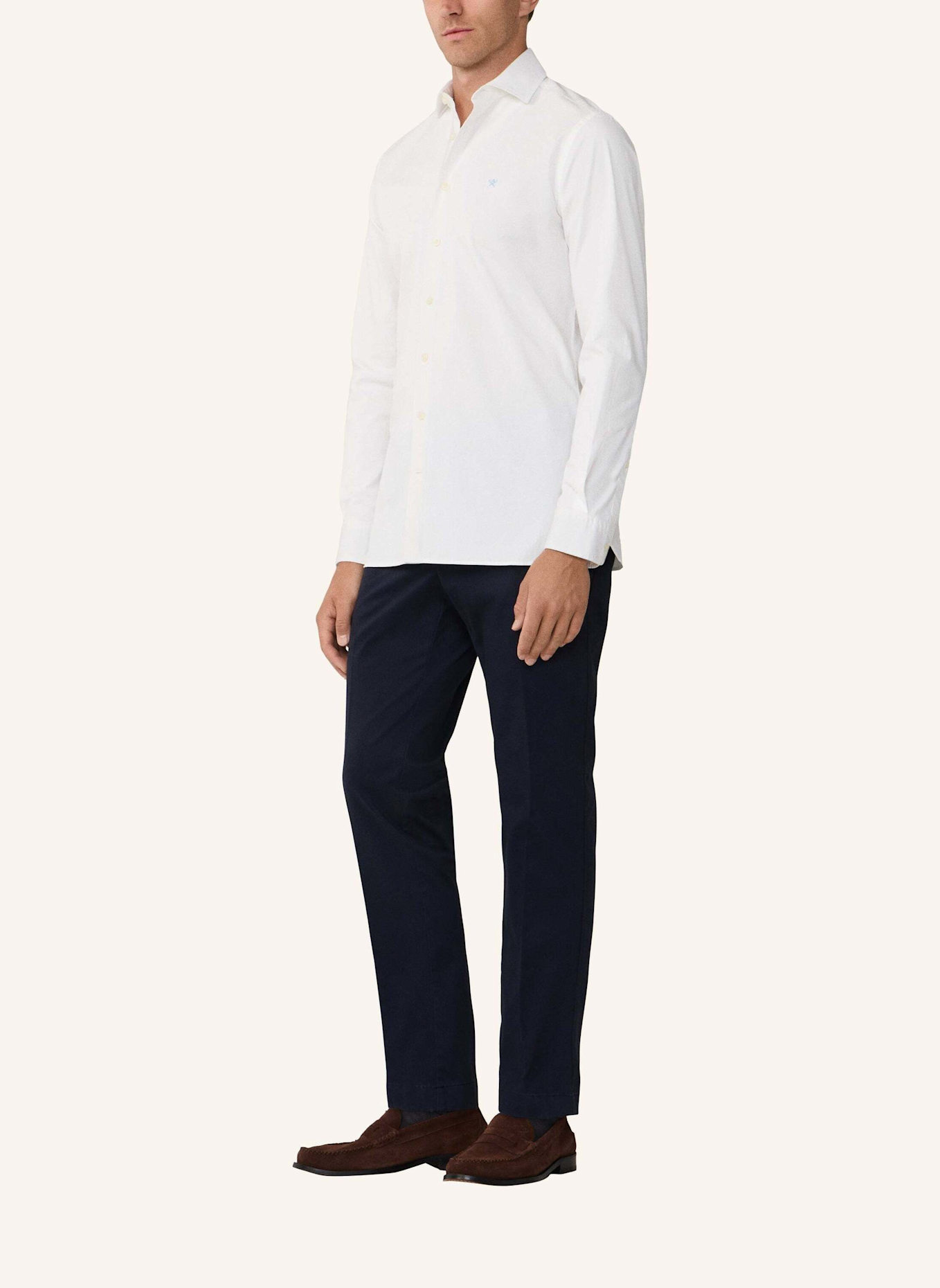 HACKETT LONDON Chino C CHINO KENSINGTON: DUNKELBLAU