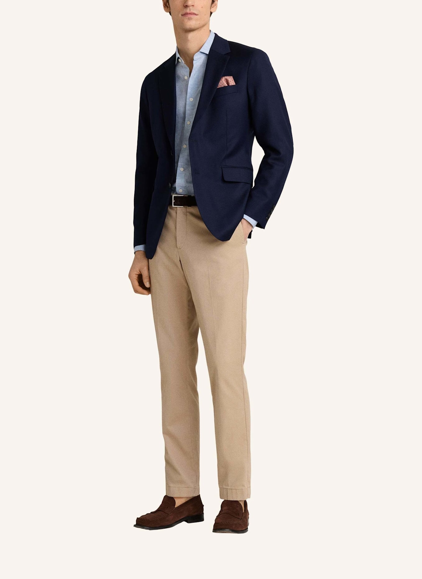 HACKETT LONDON Chino C CHINO KENSINGTON: KHAKI