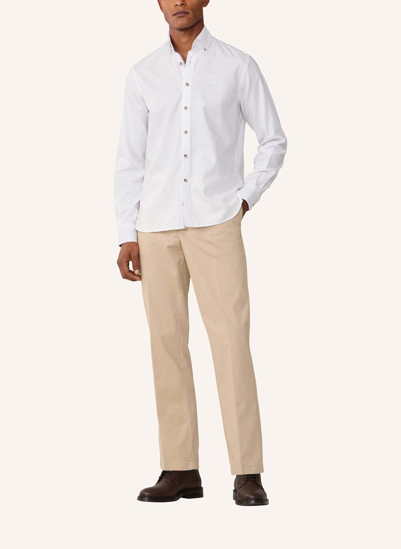 HACKETT LONDON Chino C CHINO SANDERSON: KHAKI