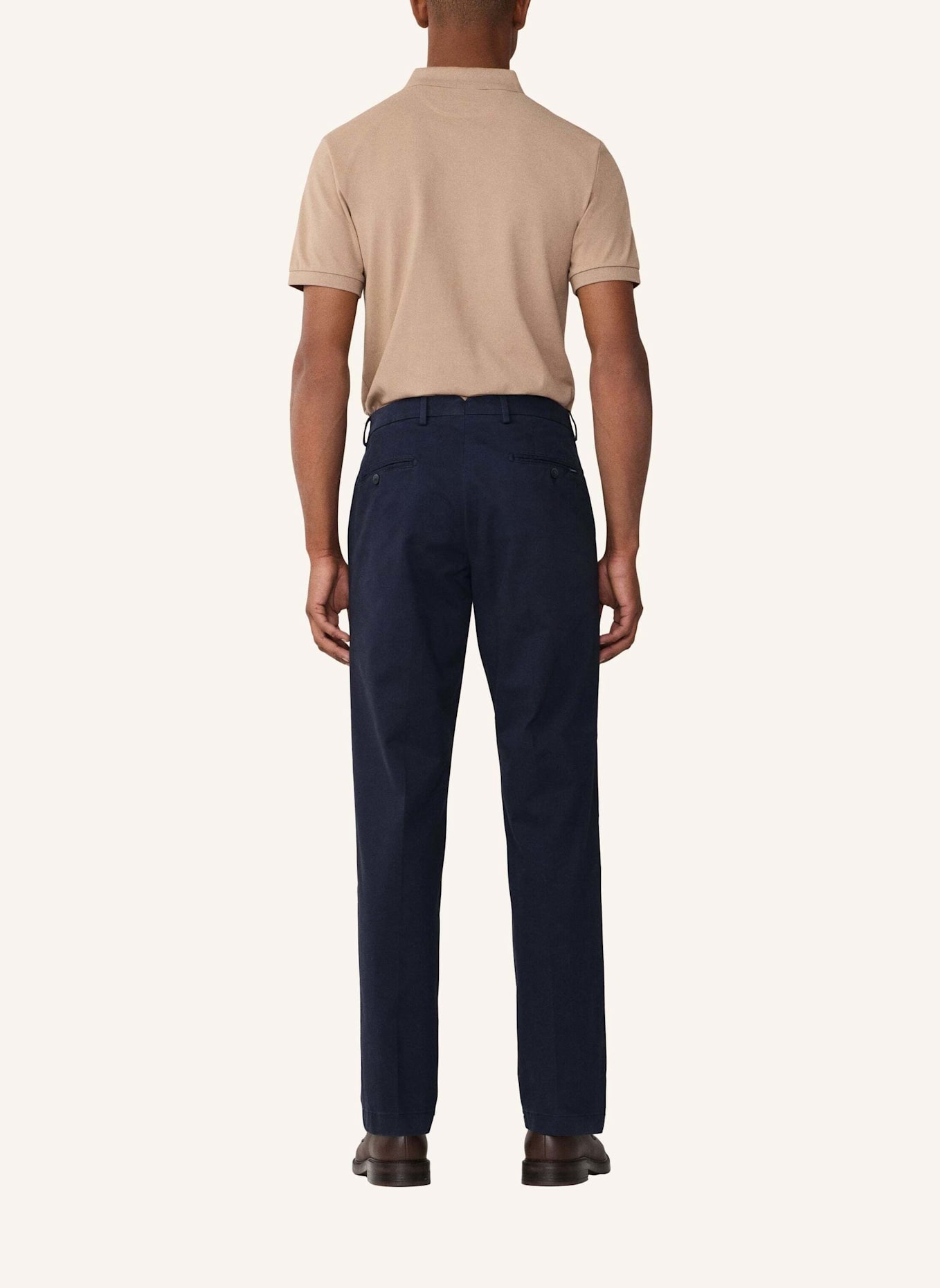 HACKETT LONDON Chino C CHINO SANDERSON: DUNKELBLAU