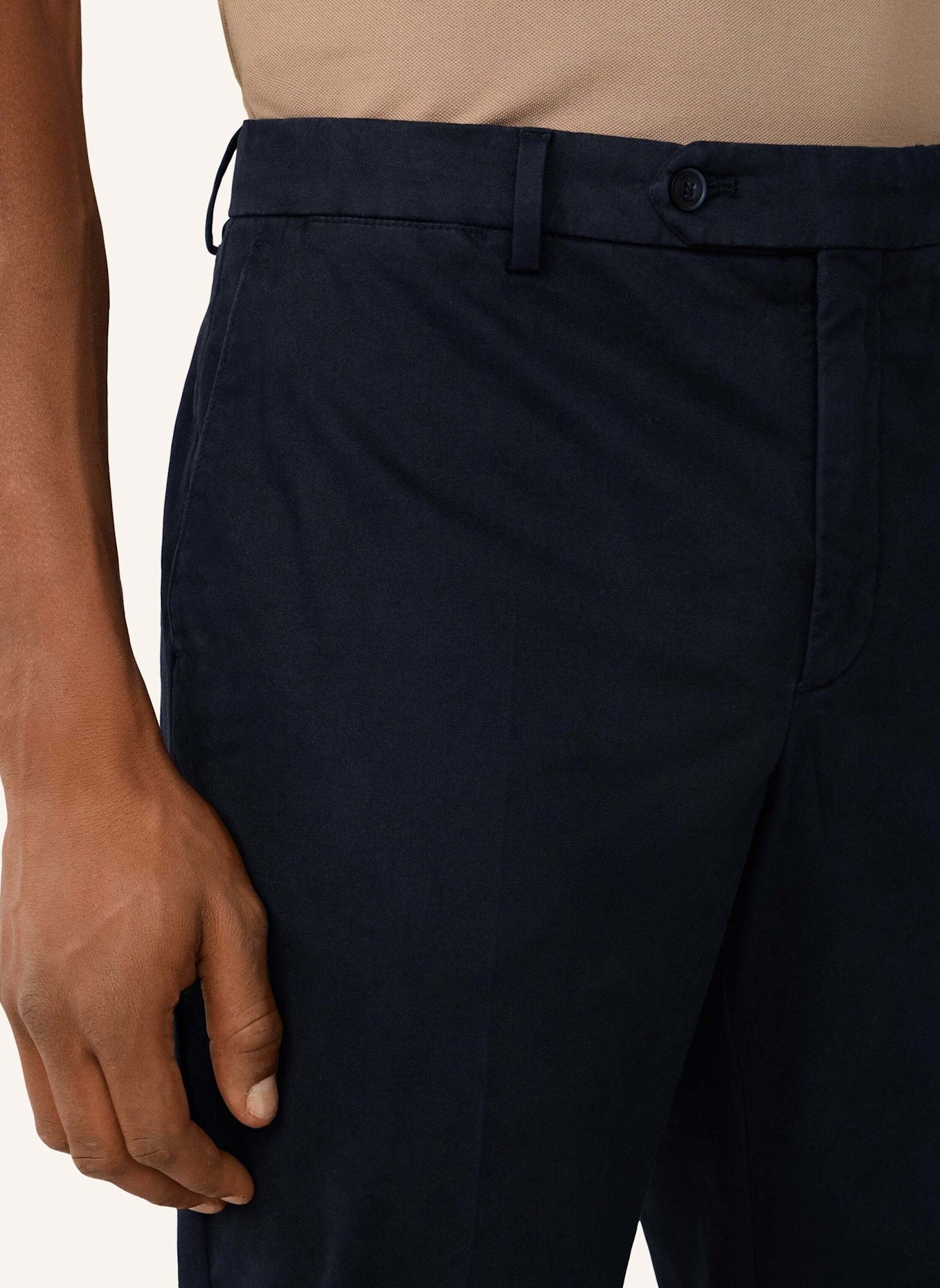 HACKETT LONDON Chino C CHINO SANDERSON: DUNKELBLAU