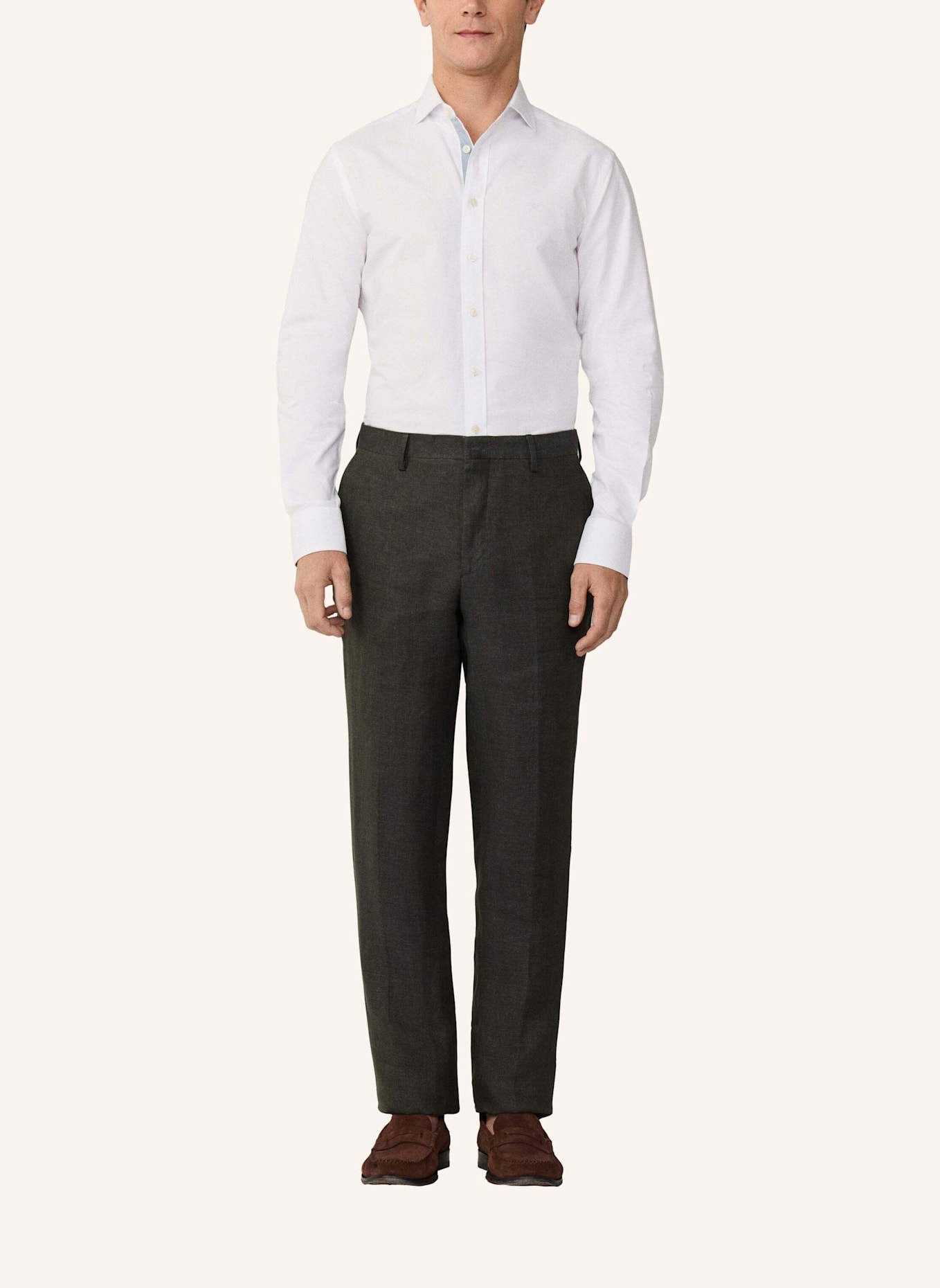 HACKETT LONDON Freizeithemd WHITE OXFORD MULTI: WEISS