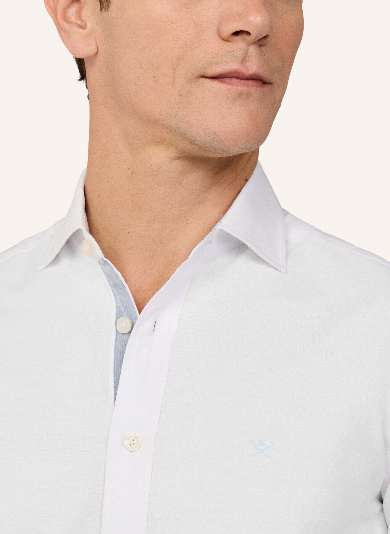 HACKETT LONDON Freizeithemd WHITE OXFORD MULTI: WEISS