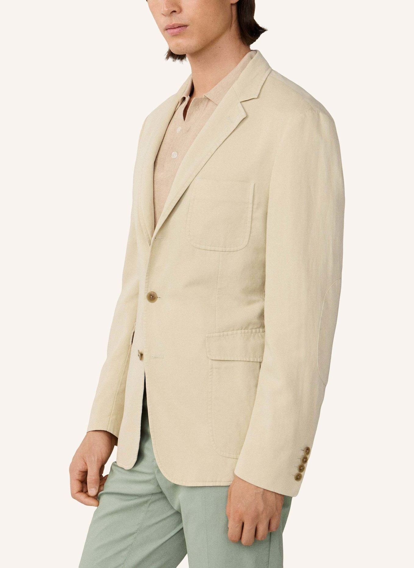 HACKETT LONDON Blazer GMD COTTON LINEN: BEIGE