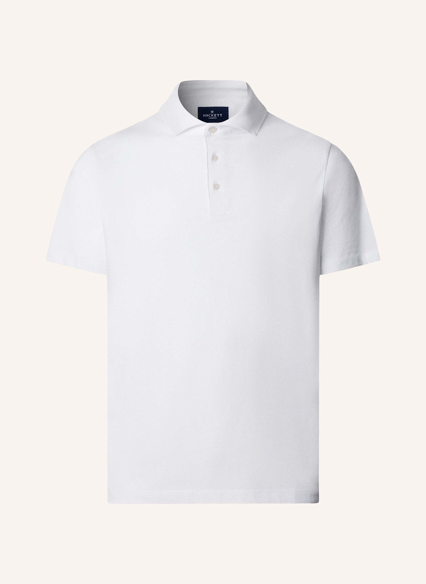 HACKETT LONDON Poloshirt PIMA COTTON POLO: WEISS