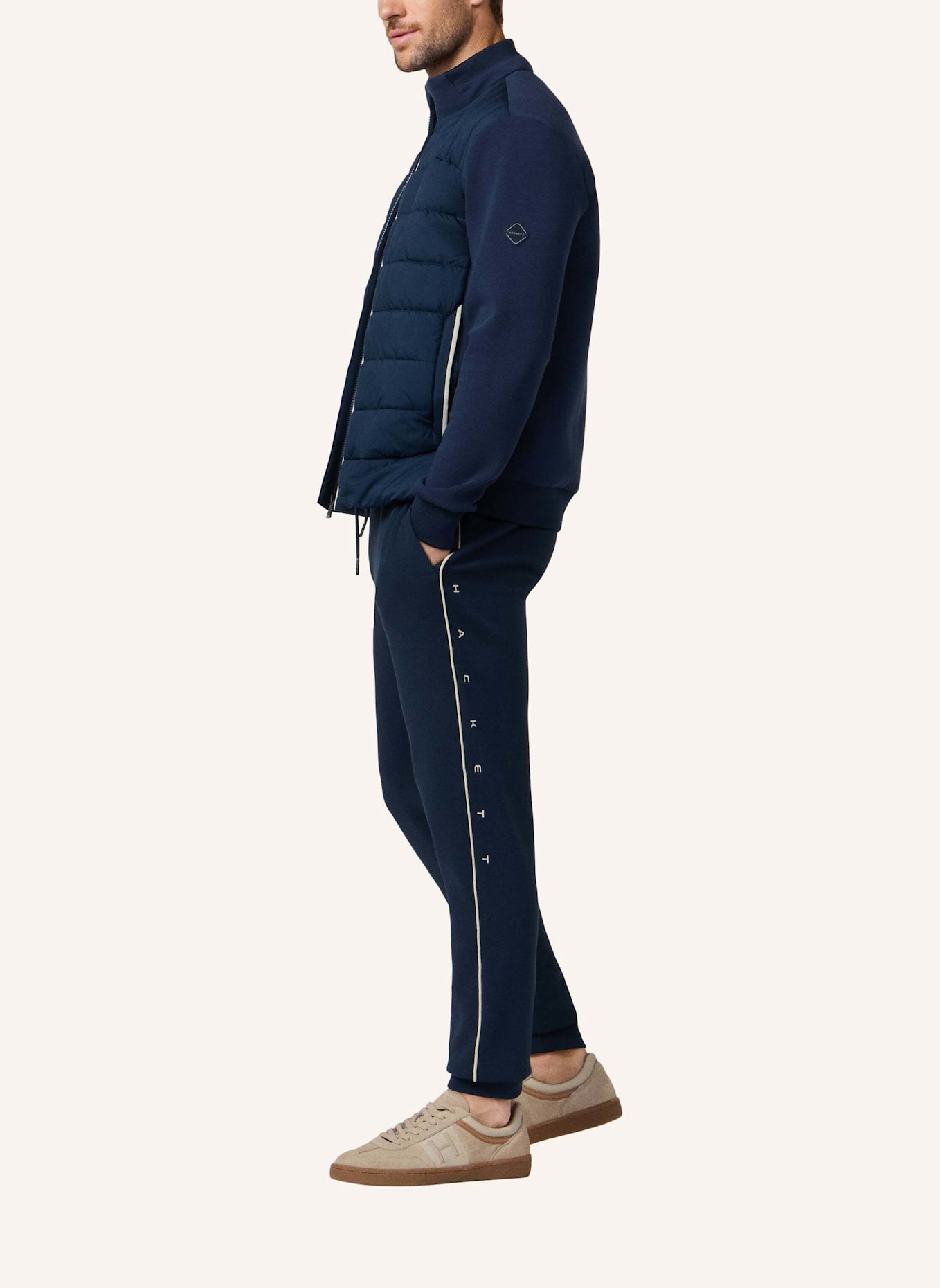 HACKETT LONDON Jogginghose HS ESSENTIAL JOGGER: DUNKELBLAU