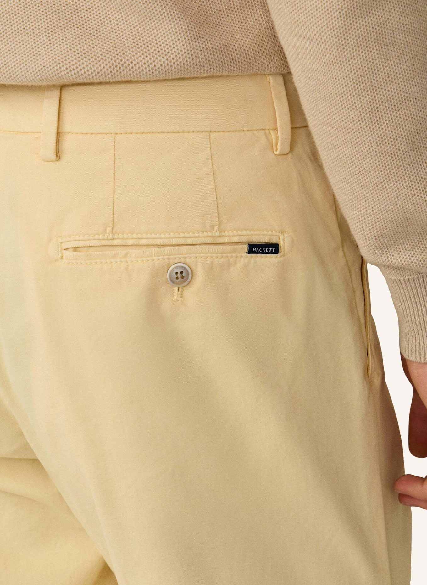 HACKETT LONDON Chino CHINO SANDERSON: GELB