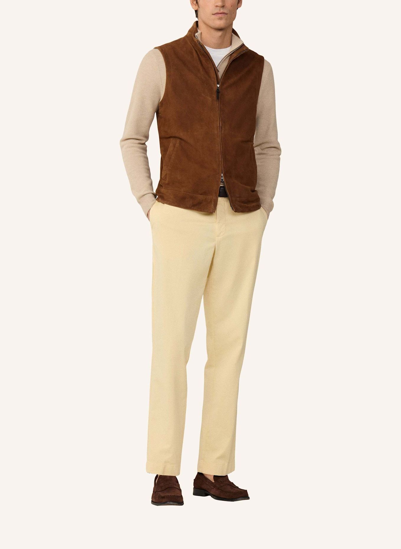 HACKETT LONDON Chino CHINO SANDERSON: GELB