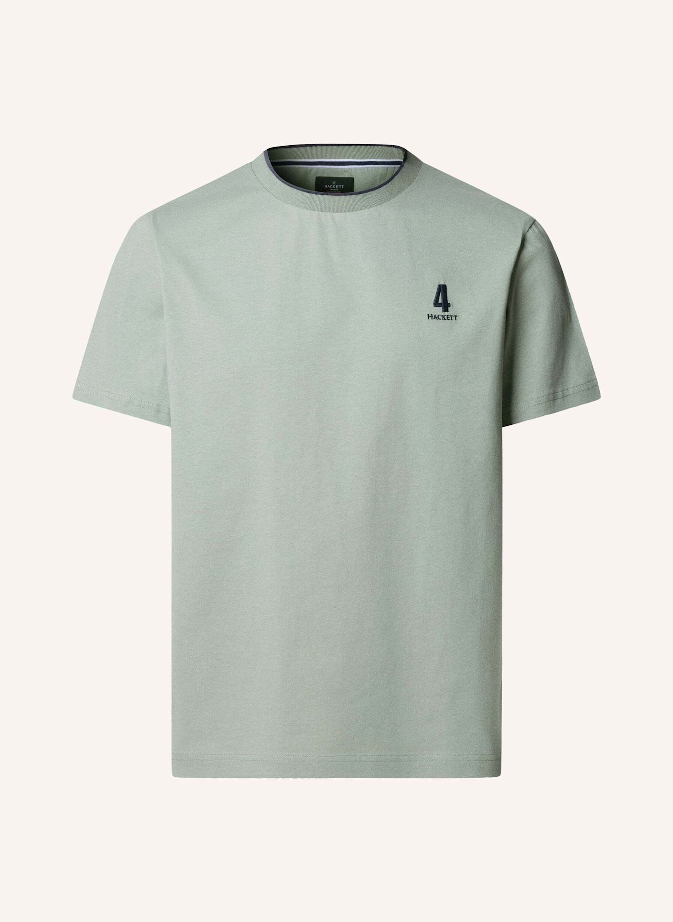 HACKETT LONDON T-Shirt HERITAGE NBR TEE: GRÜN
