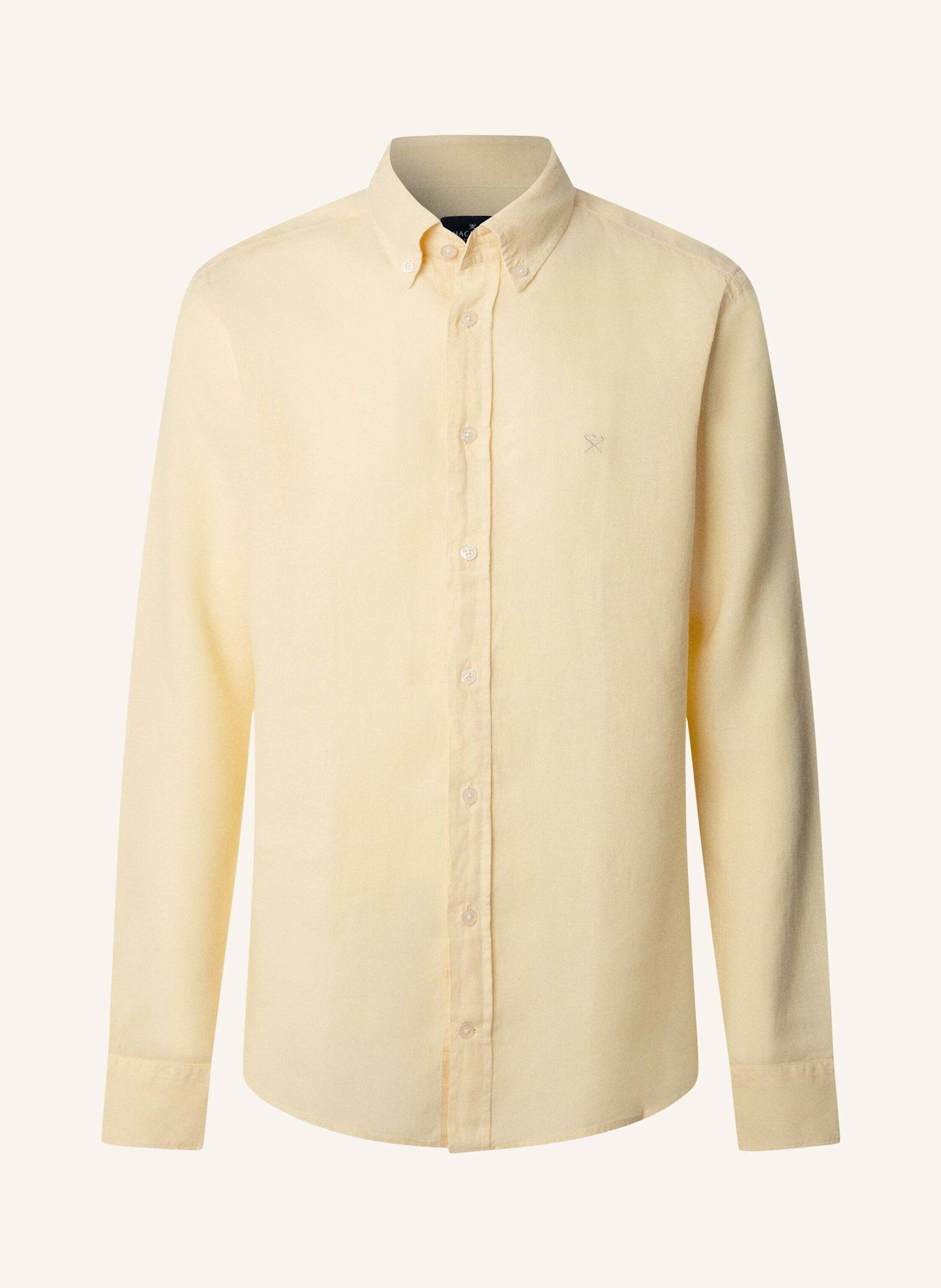 HACKETT LONDON Freizeithemd ESS GMD LINEN BRPT: GELB
