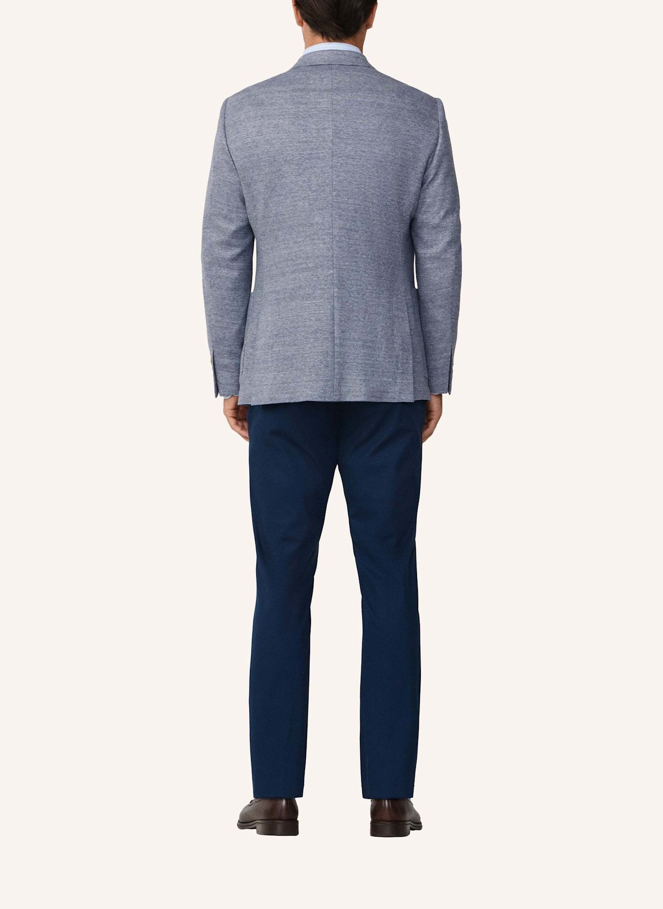 HACKETT LONDON Sakko COTT LIN JERSEY: BLAU