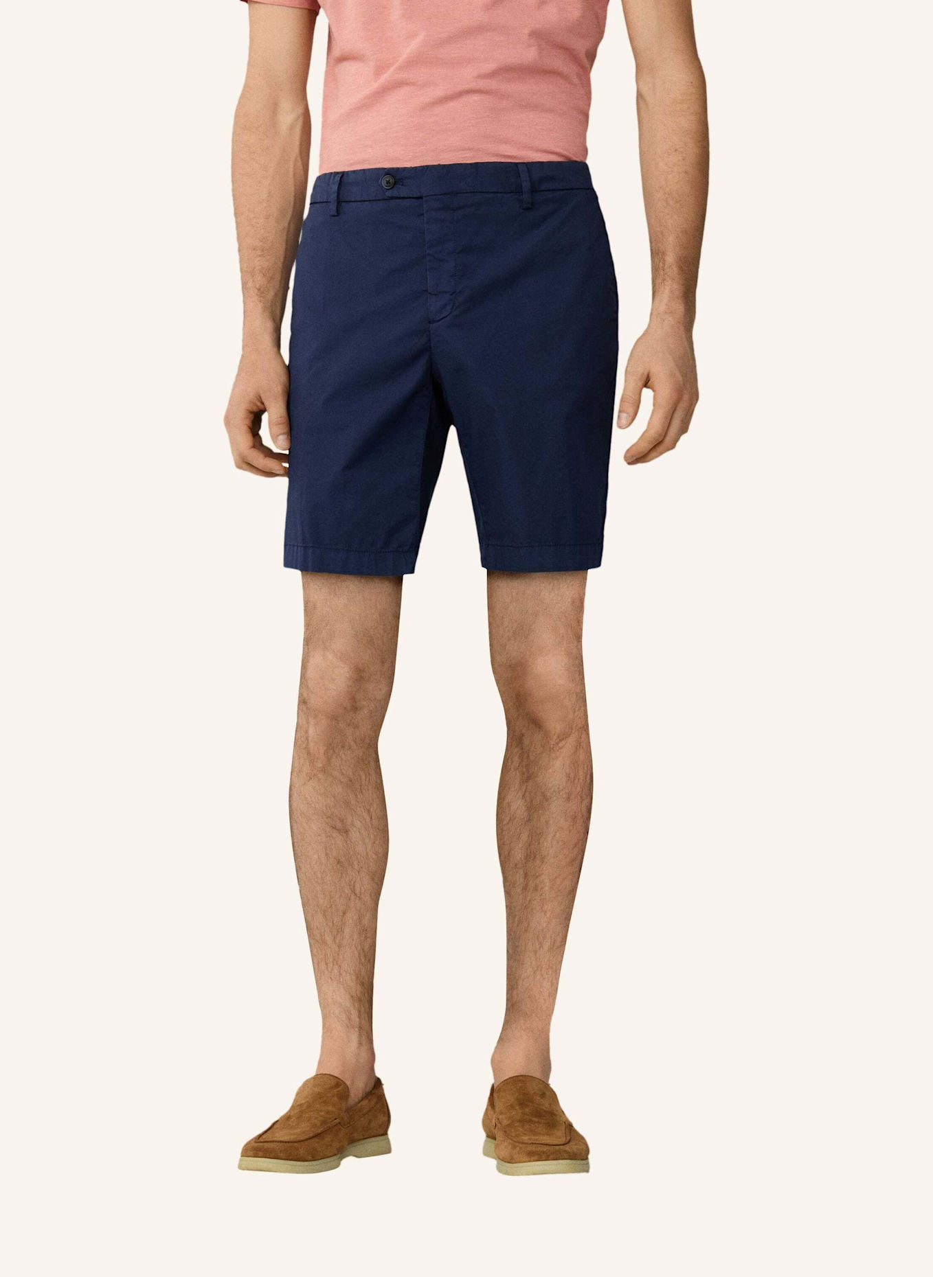 HACKETT LONDON Shorts ULTRA LW CHINO SHRT: BLAU