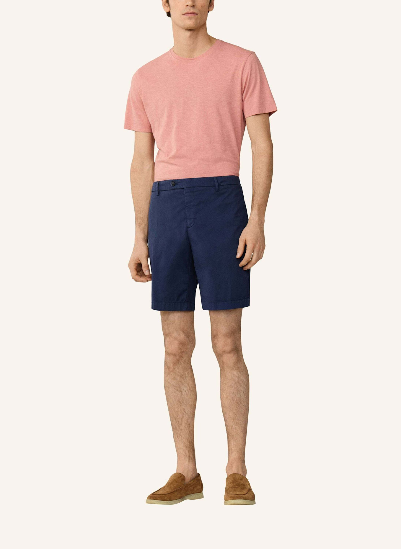 HACKETT LONDON Shorts ULTRA LW CHINO SHRT: BLAU
